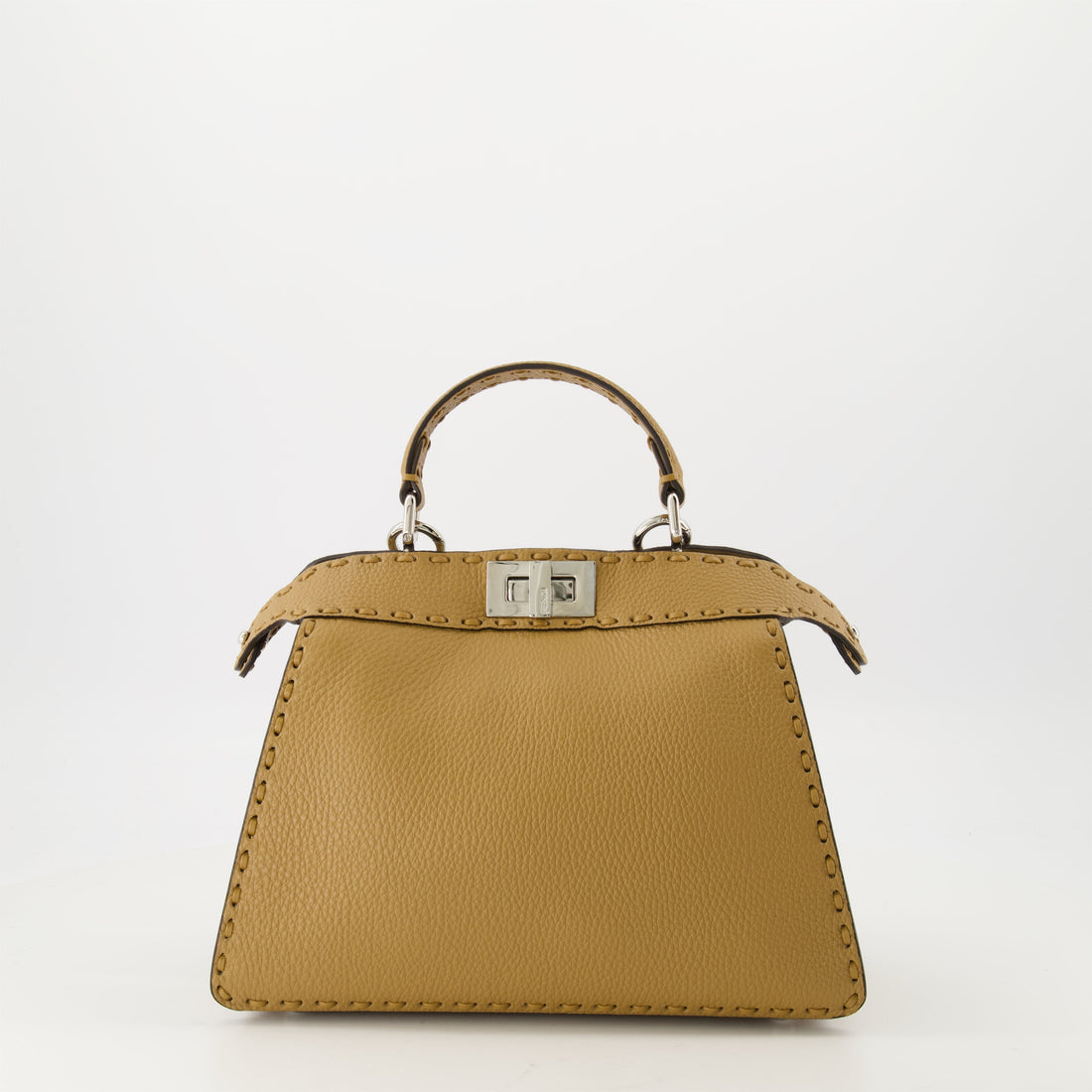 Peekaboo Mini – Mustard Leather