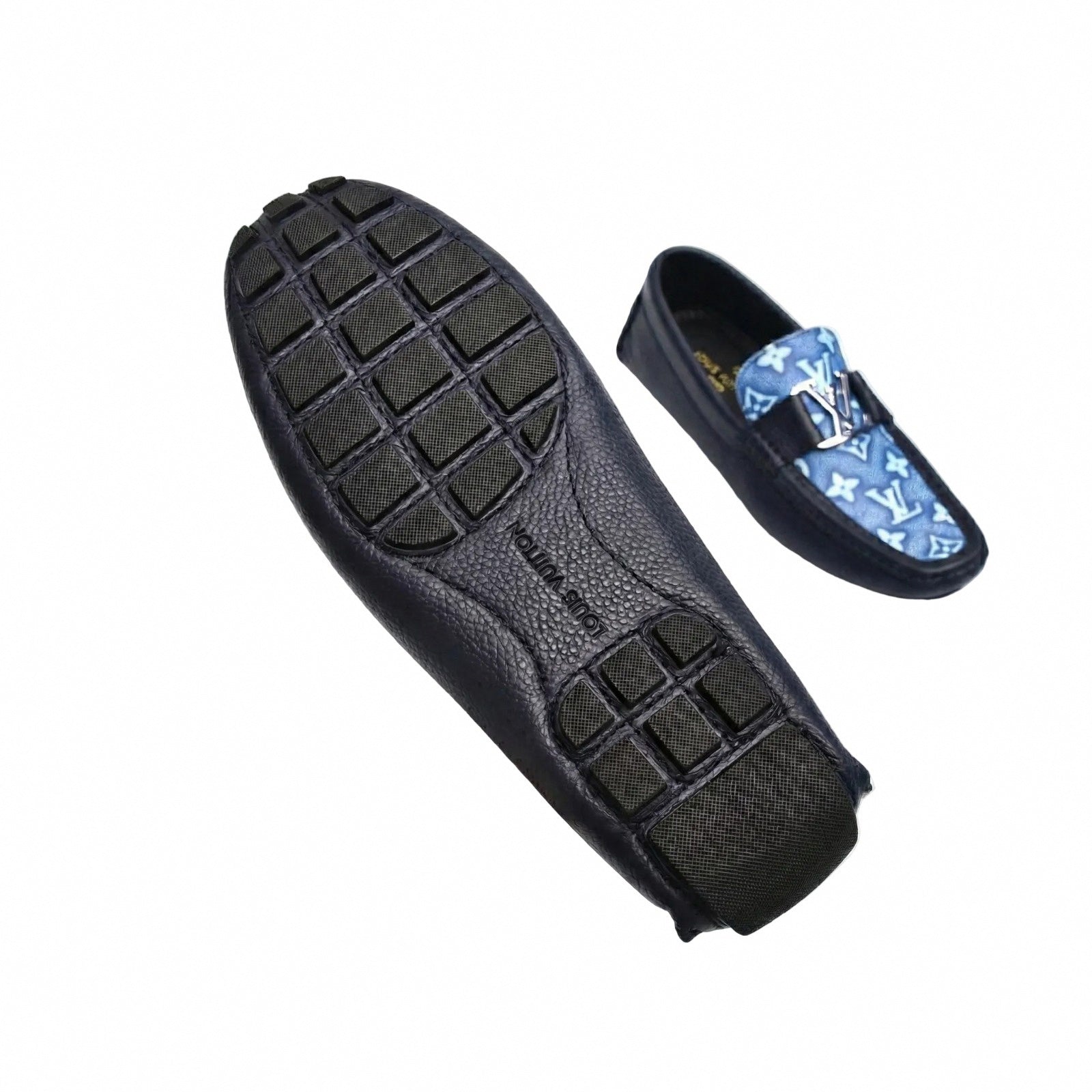 Louis Vuitton Monogram Denim Driving Moccasins - image 6