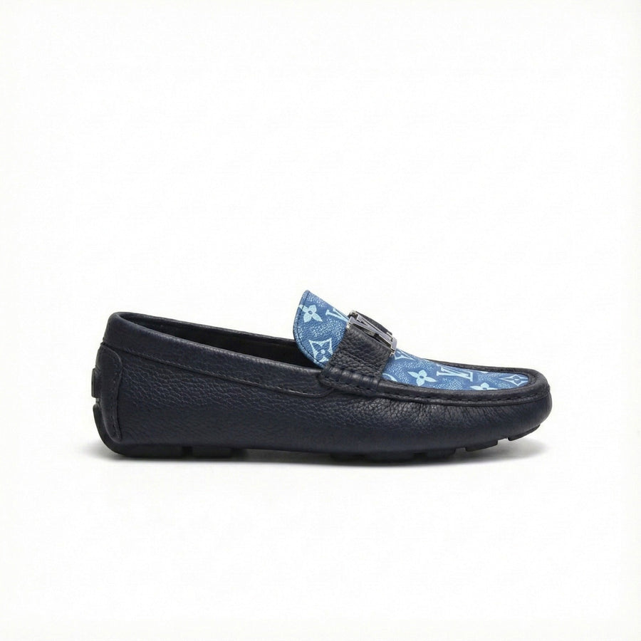 Louis Vuitton Monogram Denim Driving Moccasins