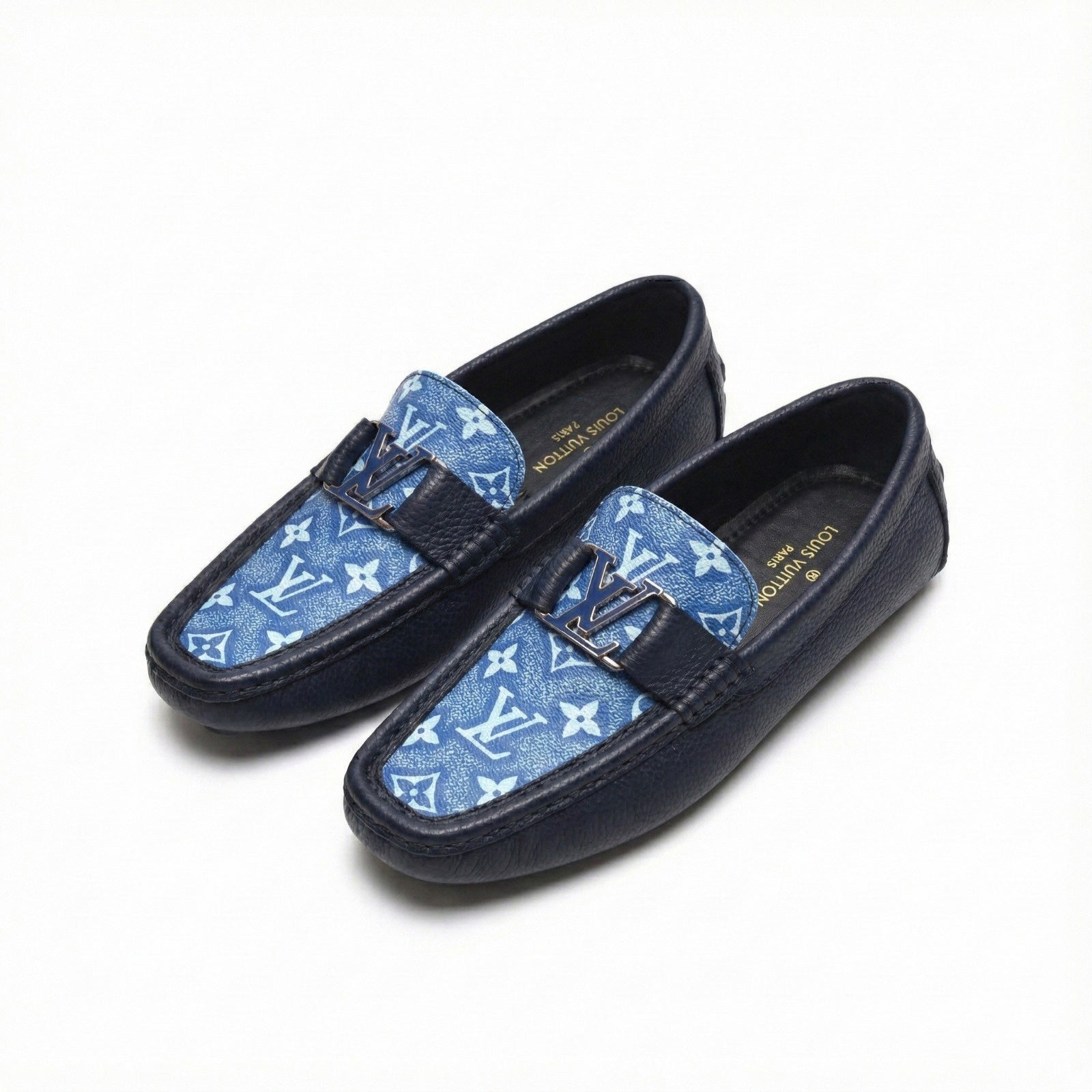 Louis Vuitton Monogram Denim Driving Moccasins - image 4