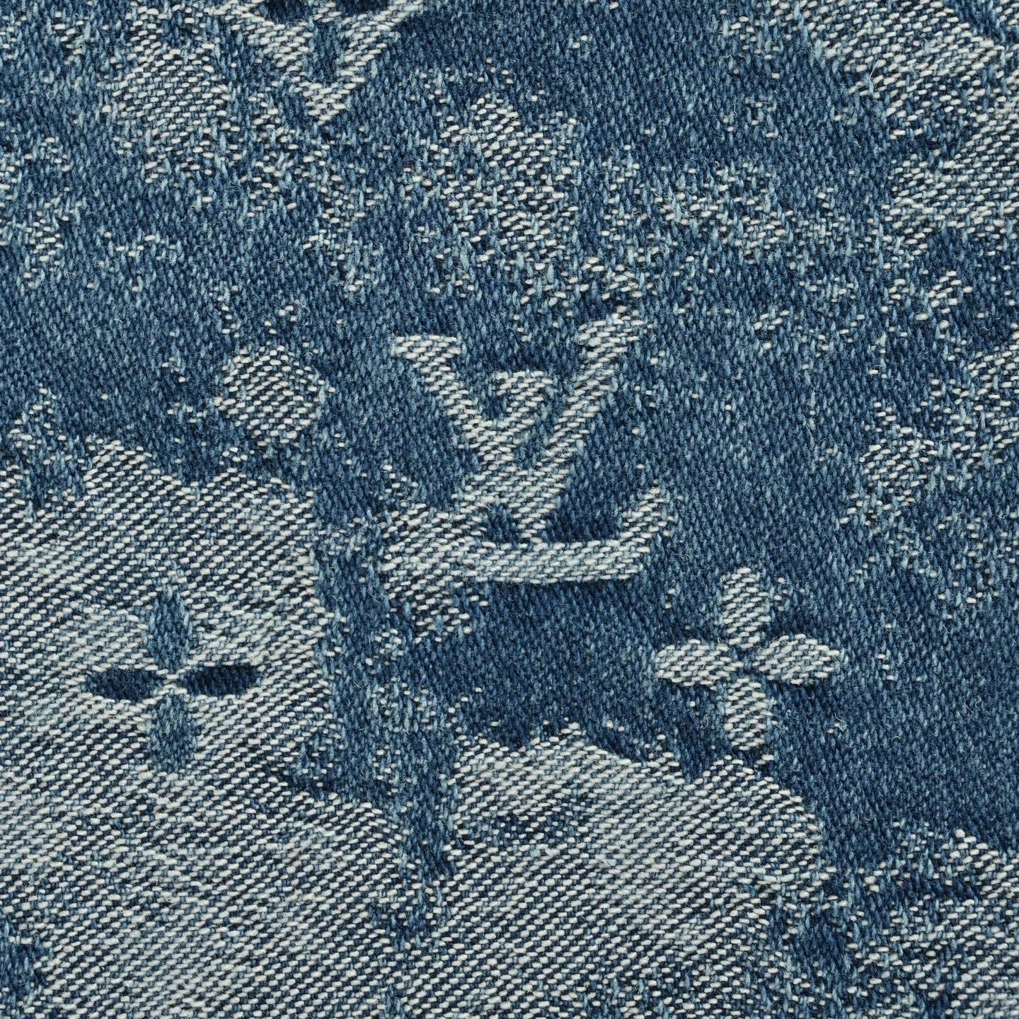 Louis Vuitton Cloud Monogram Blue Denim Jeans - image 5