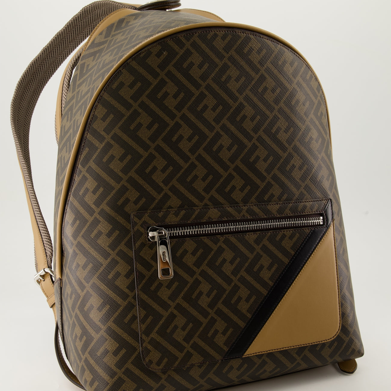 Fendi Chiodo Diagonal Backpack - image 3