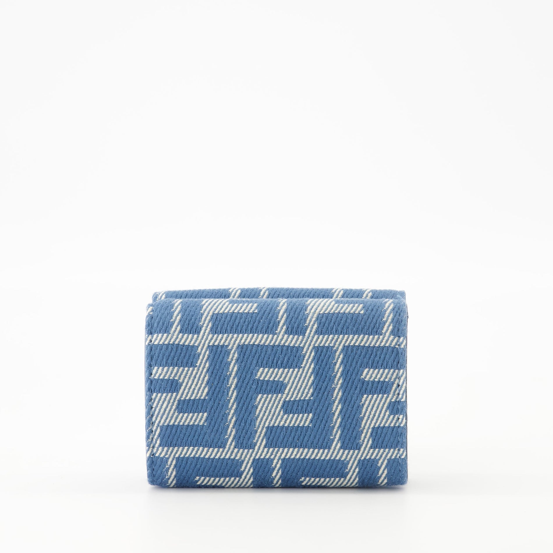Fendi Jacquard Mini Denim Wallet - image 2