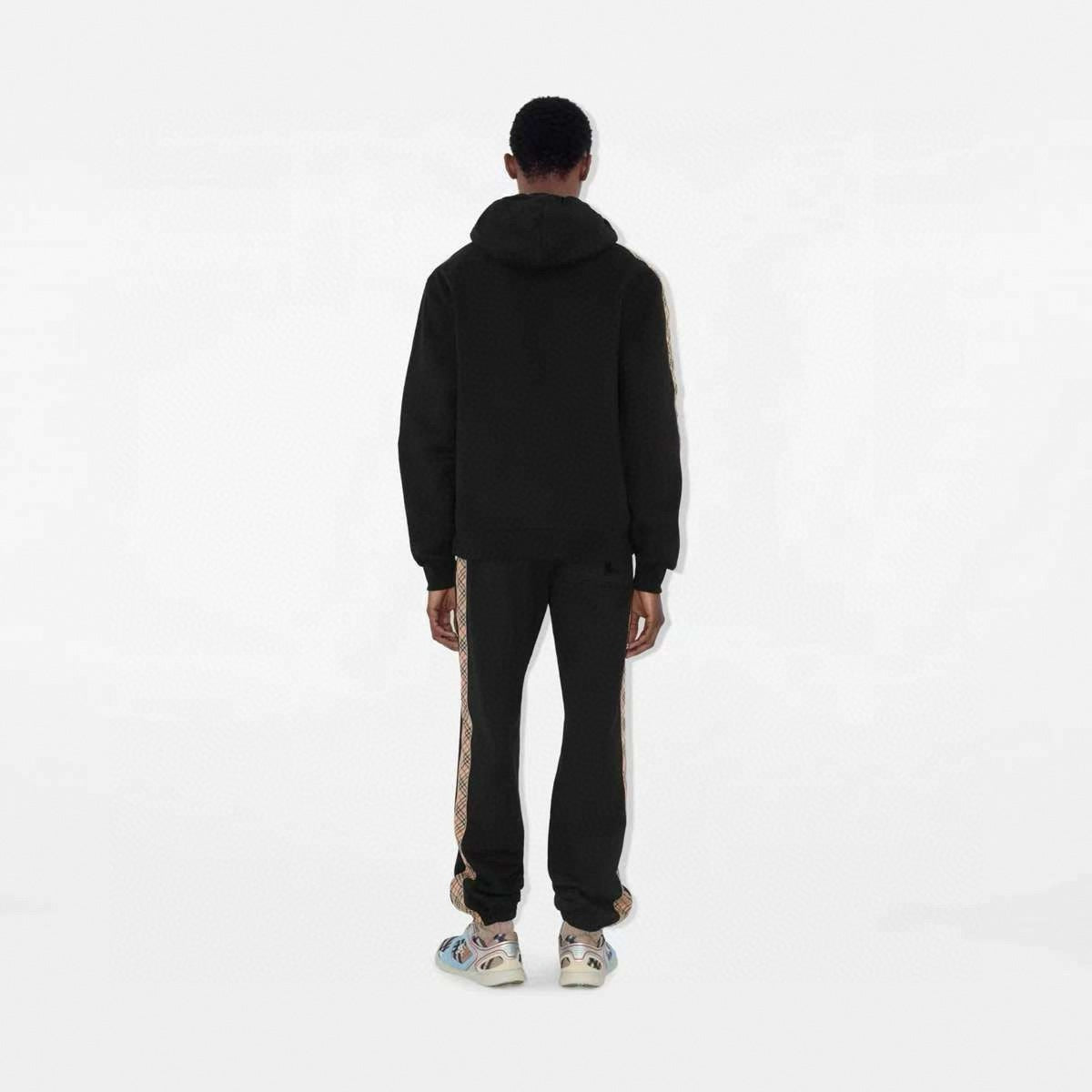 Burberry Zip Hoodie with Icon Stripe Detail - image 10