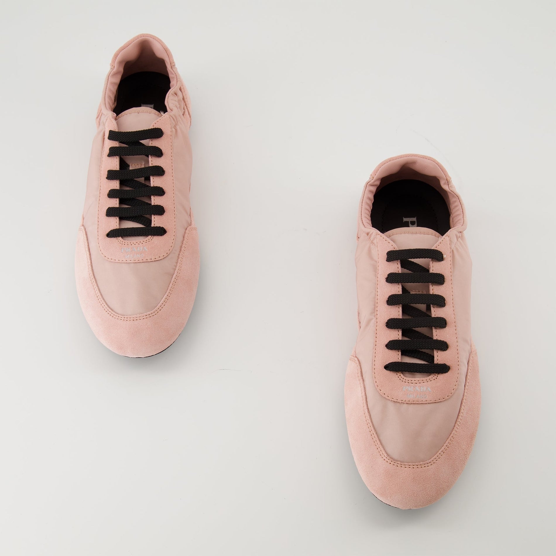 Prada Pink Suede & Nylon Sneakers - image 6