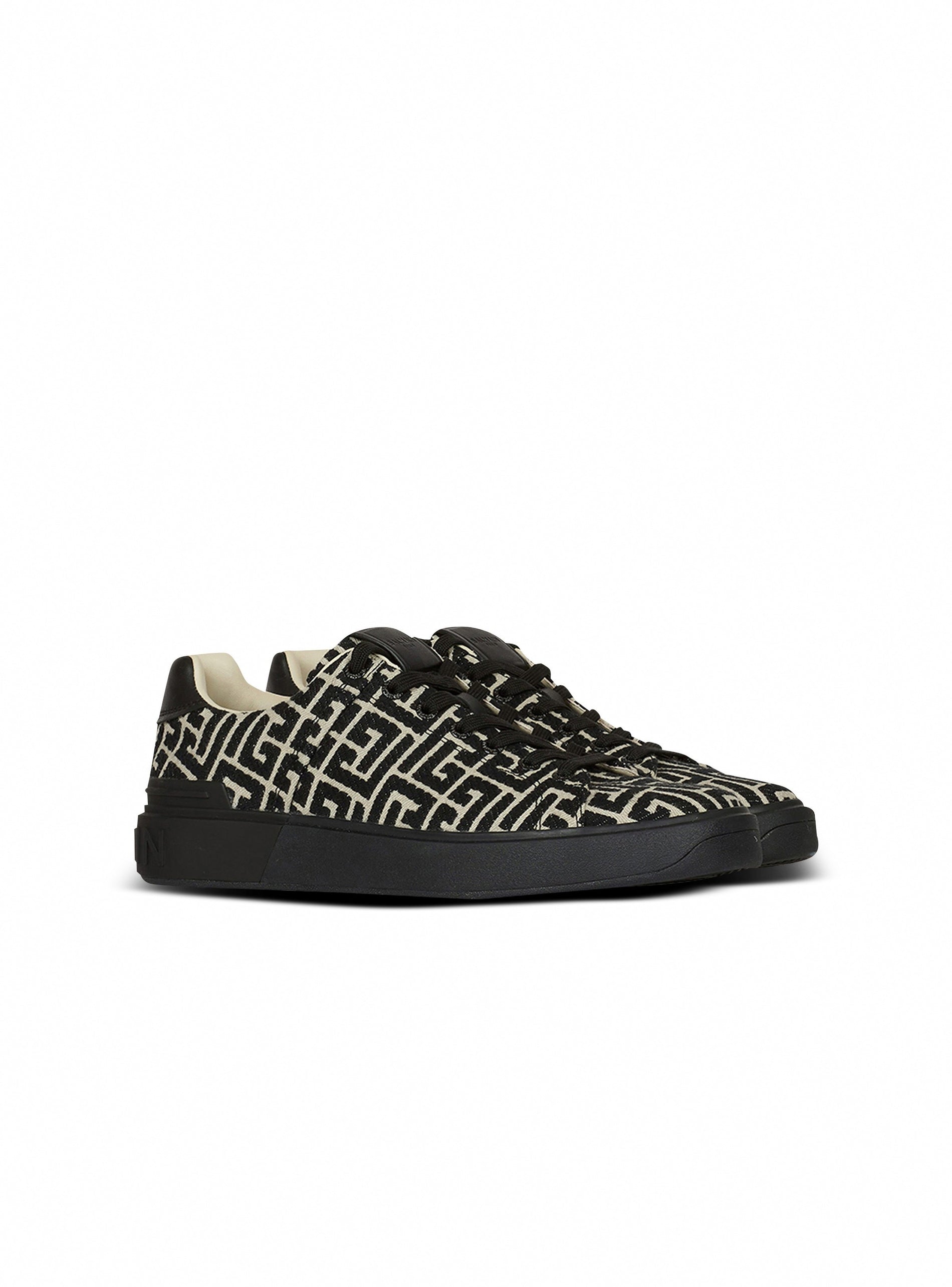 Balmain Monogram jacquard B-Court sneakers - image 2