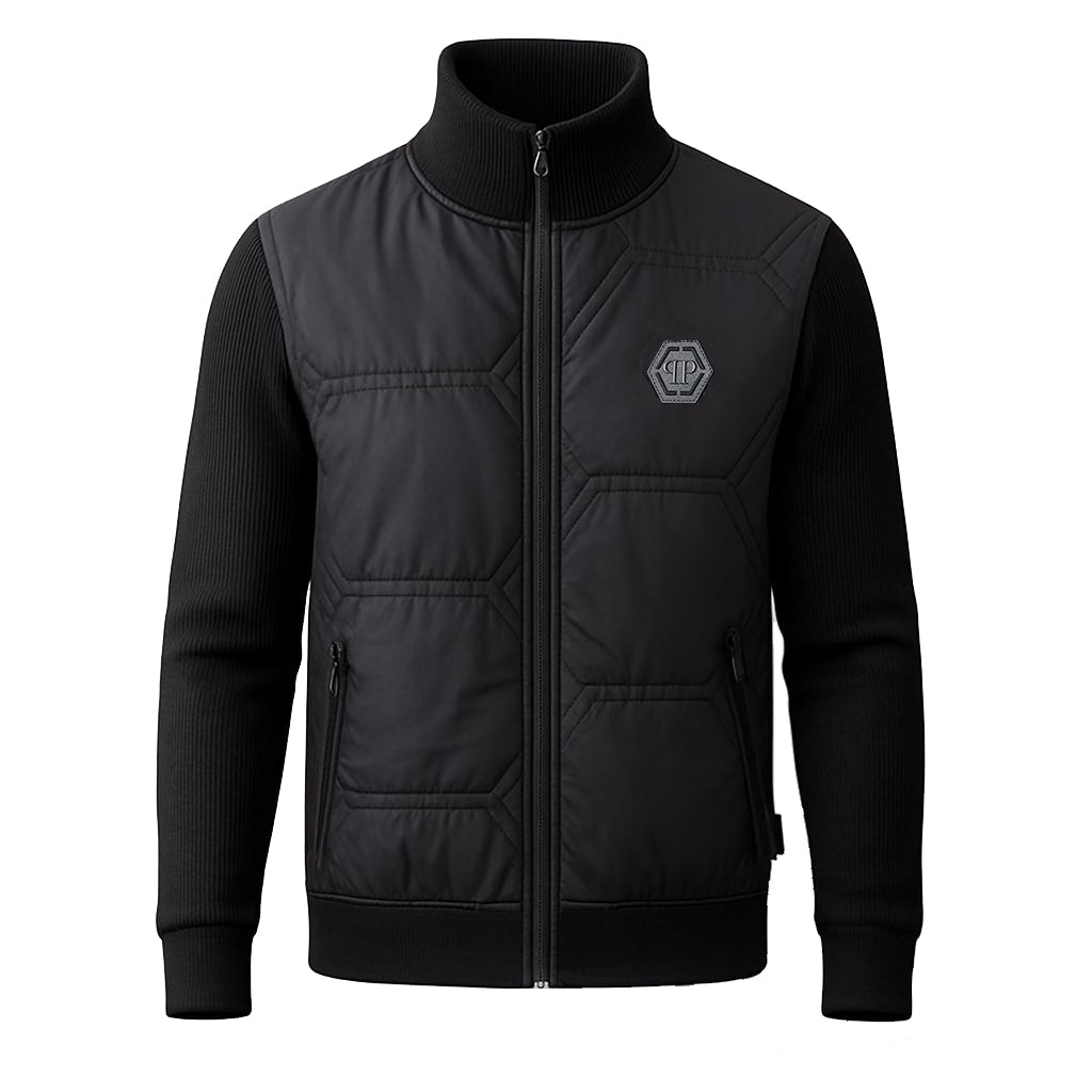 Philipp Plein Hybrid Knit Jacket