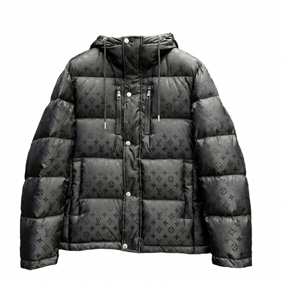 Louis Vuitton Monogram Noir Arctic Down Jacket