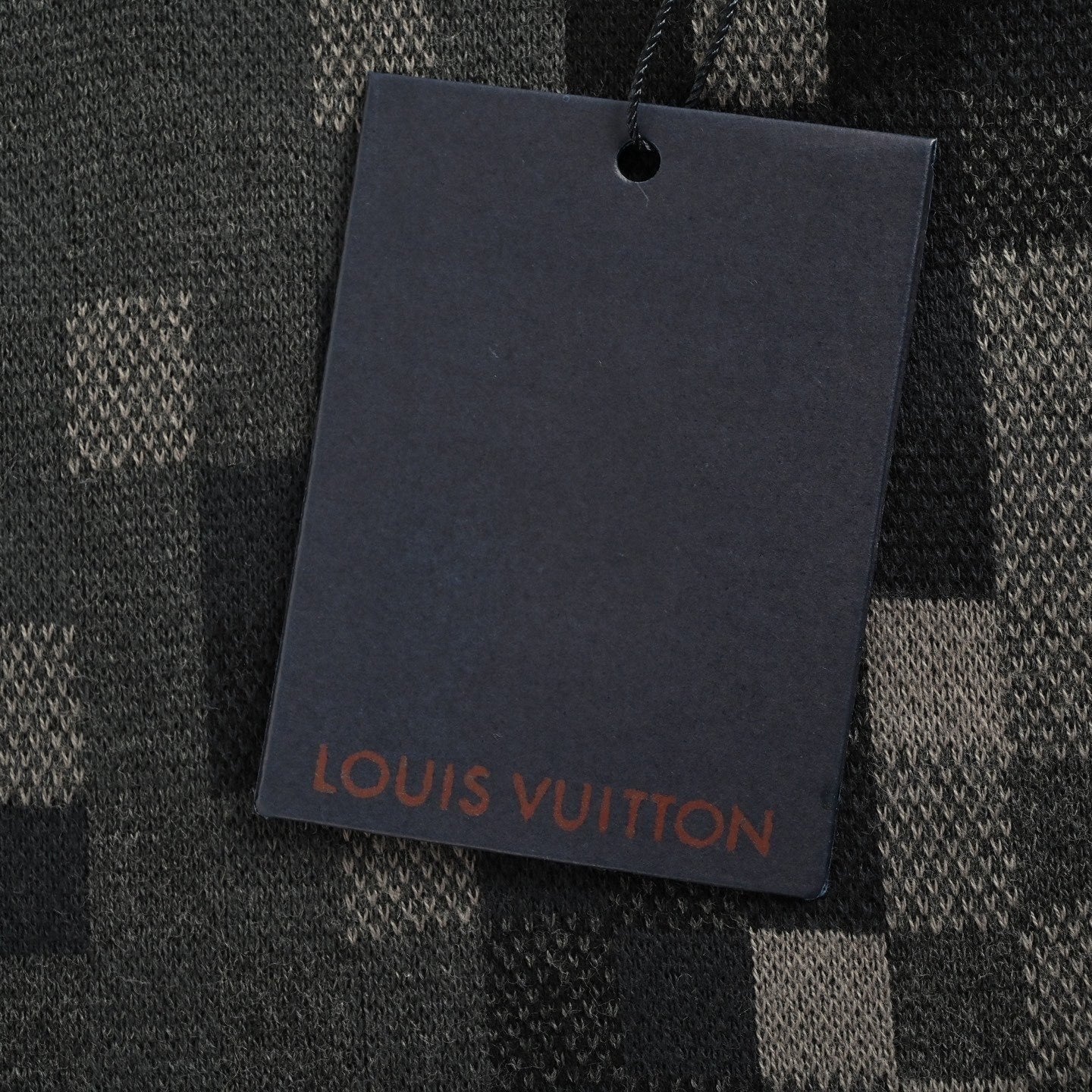 Louis Vuitton LV Pixelated Knit Crewneck Sweater – Black & Grey - image 8
