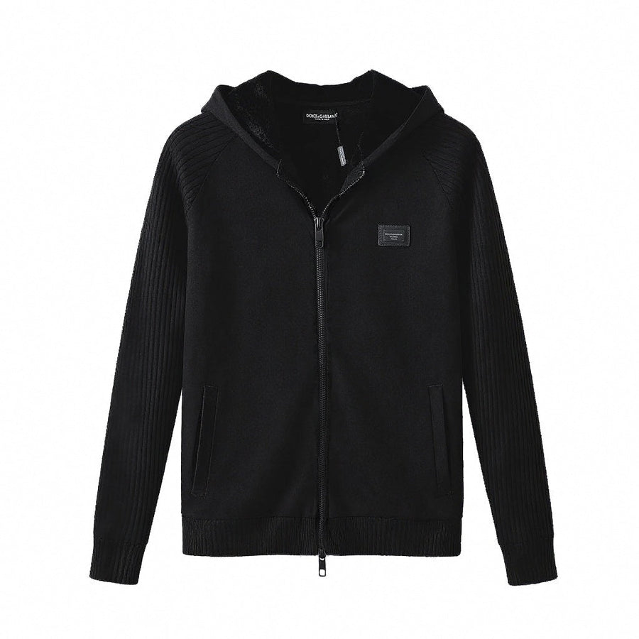 Dolce & Gabbana Faux-Fur Lined Hooded Zip Jacket