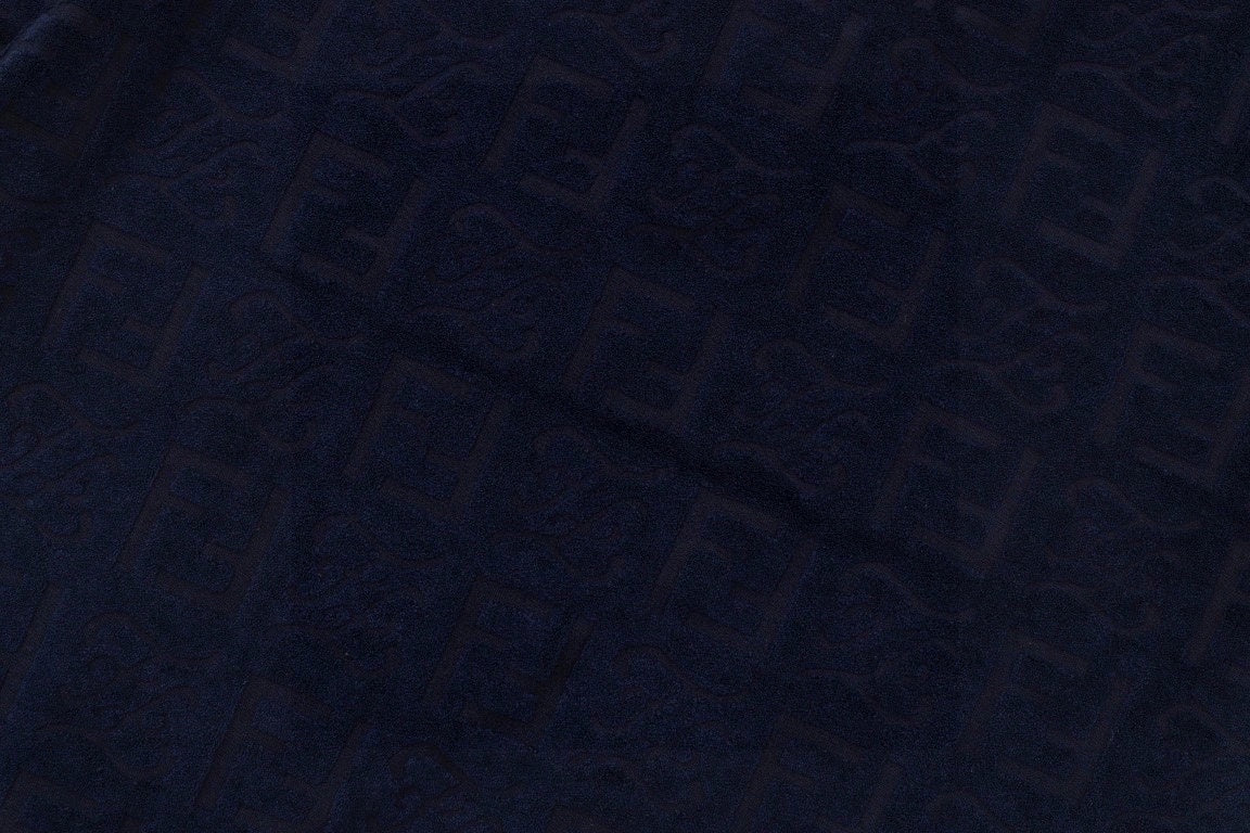 Fendi Textured Monogram Terry Polo Shirt - image 4