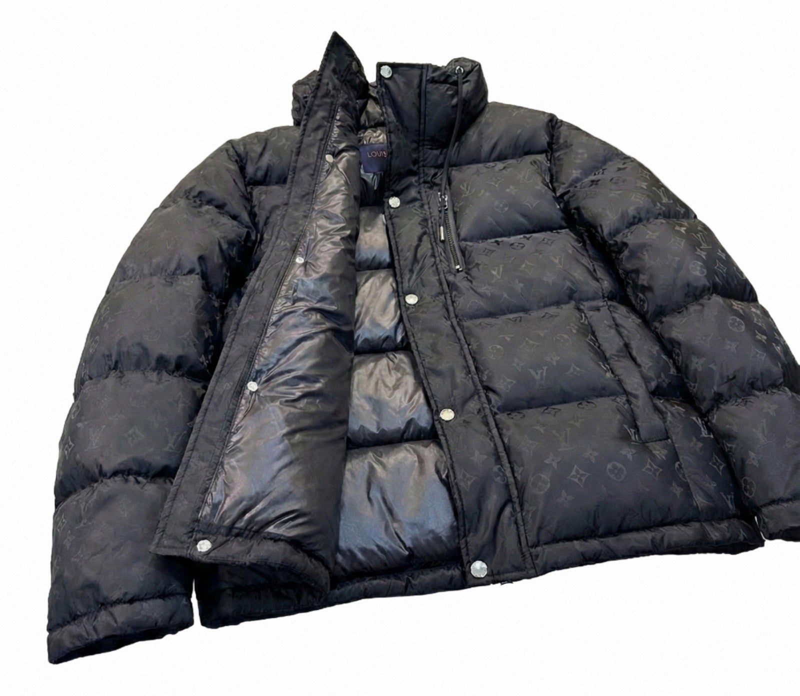 Louis Vuitton Monogram Noir Arctic Down Jacket - image 8