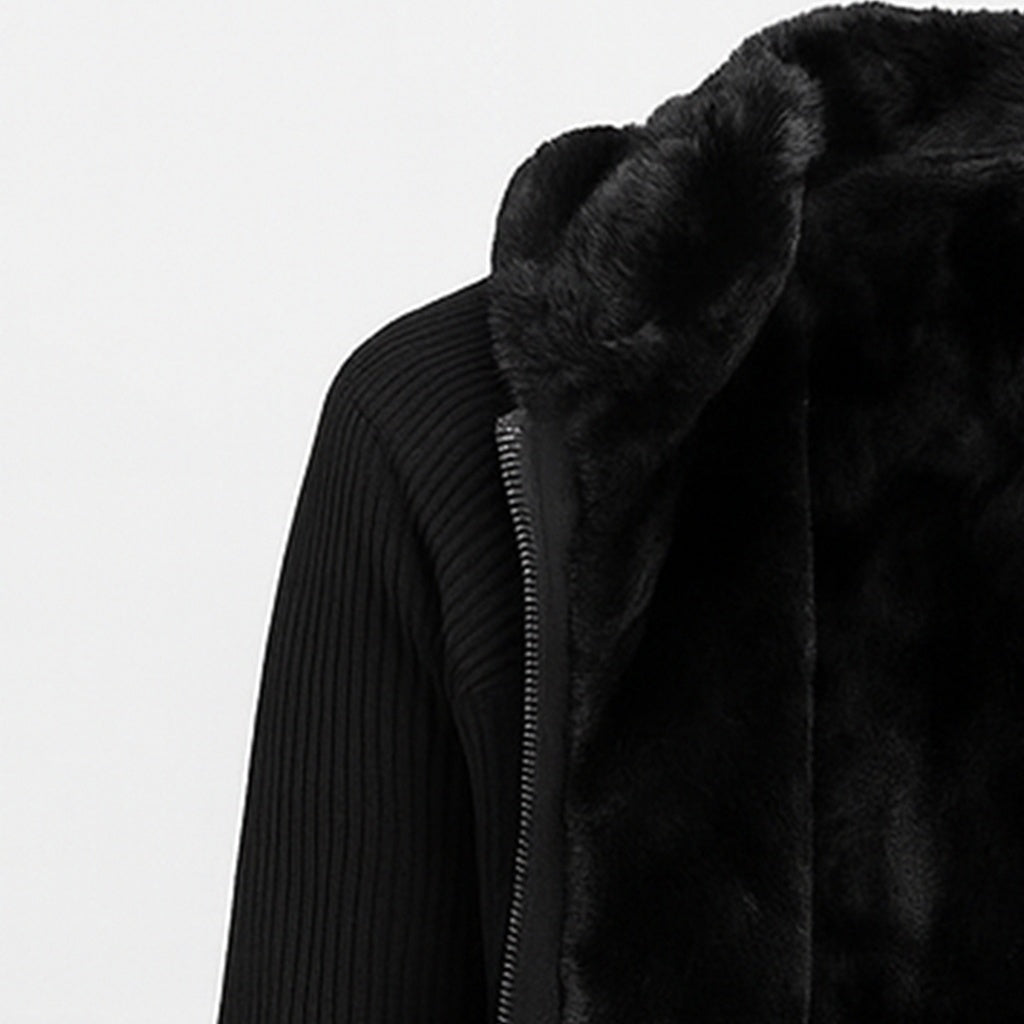 Dolce & Gabbana Faux-Fur Lined Hooded Zip Jacket - image 7