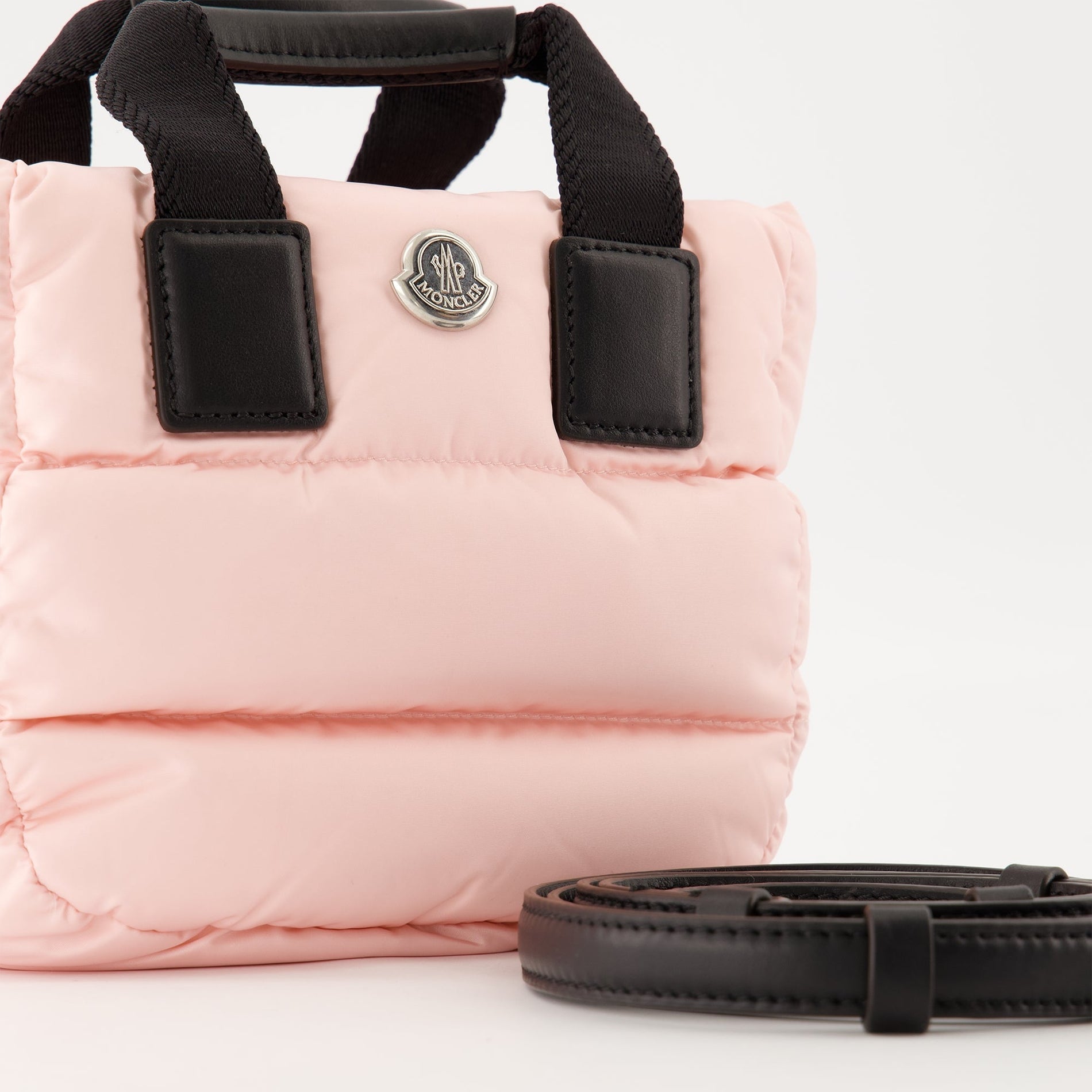 Moncler Padded Nylon Mini Tote – Pink - image 3