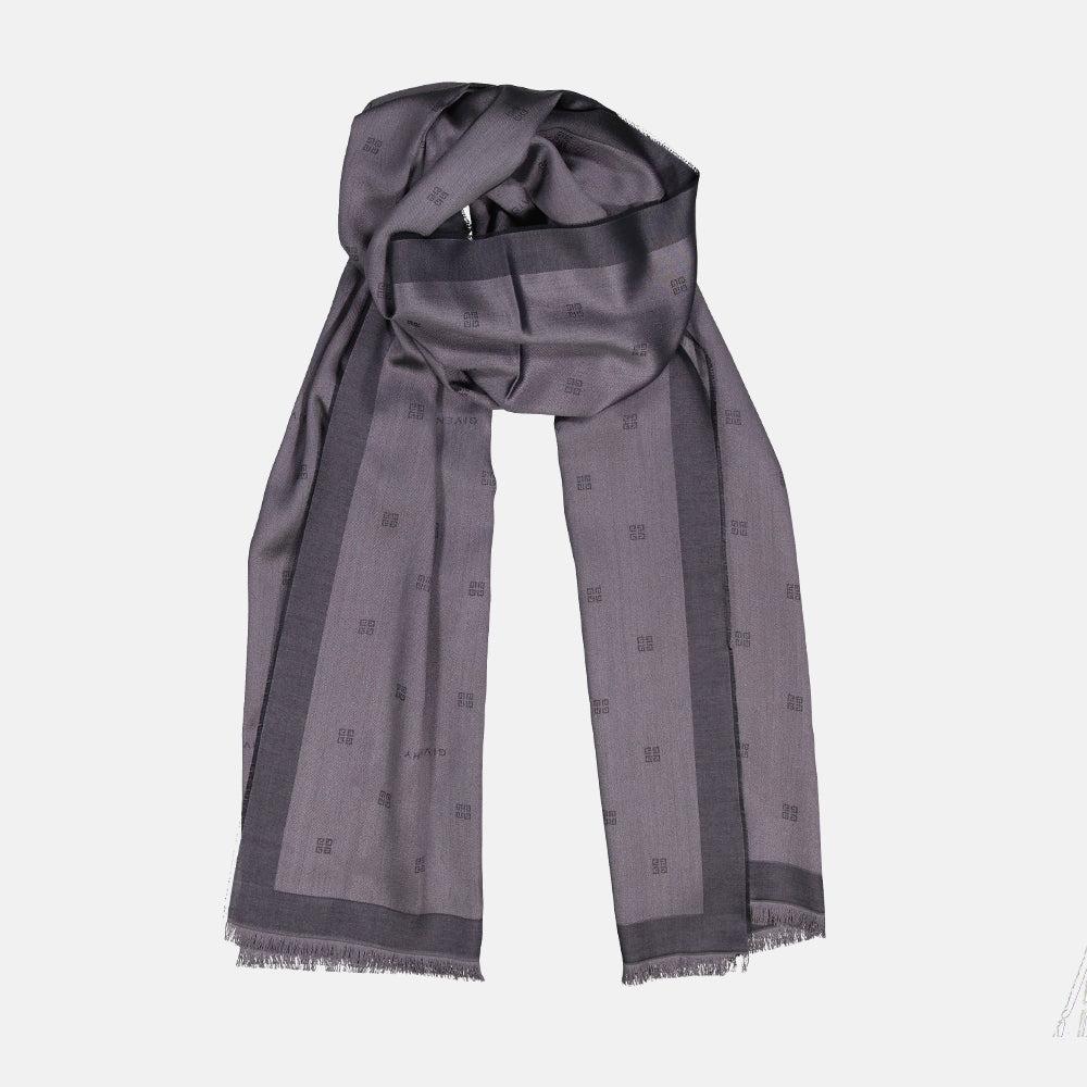 Givenchy 4G Logo Scarf – Grey - image 2
