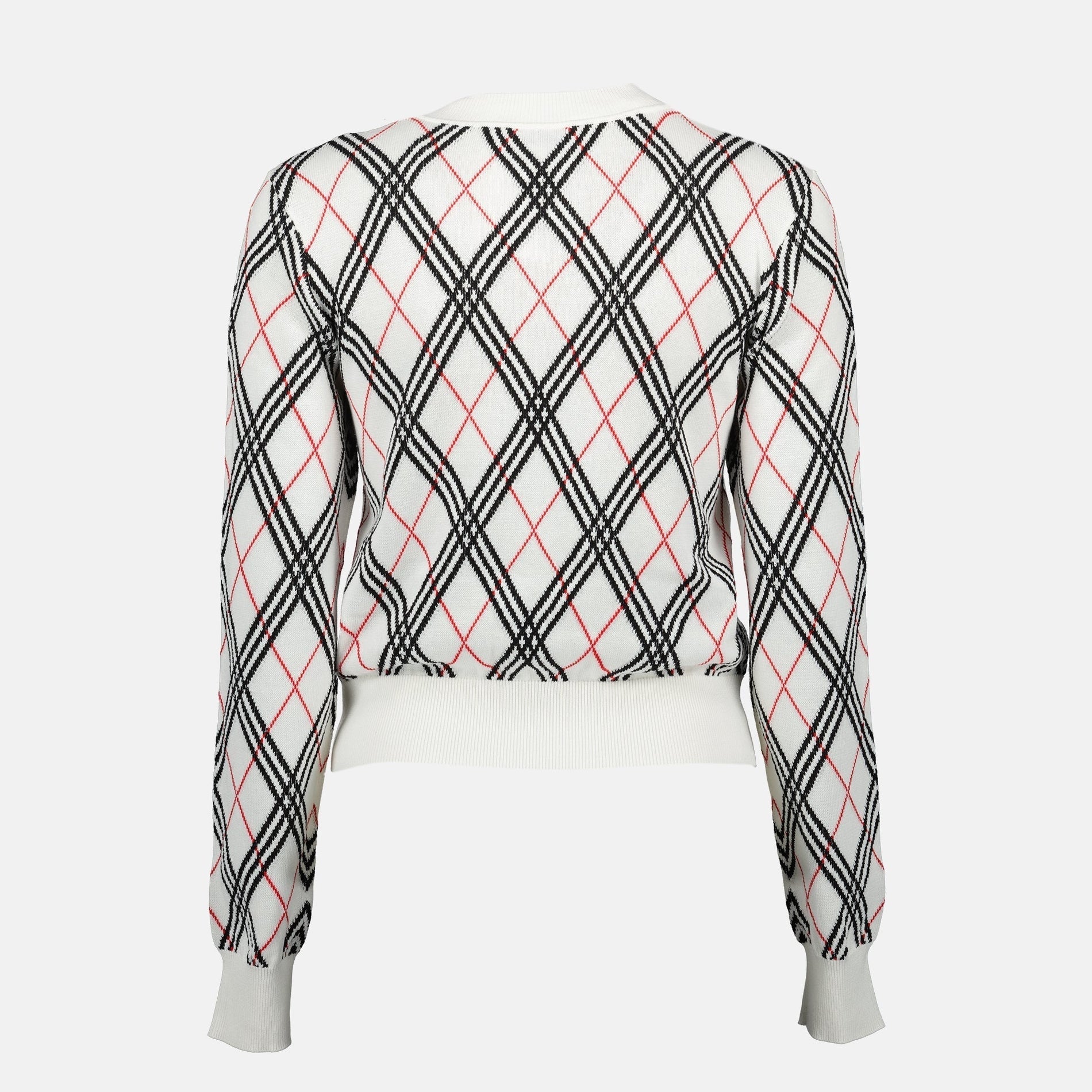 Burberry Check Pattern Sweater - image 2