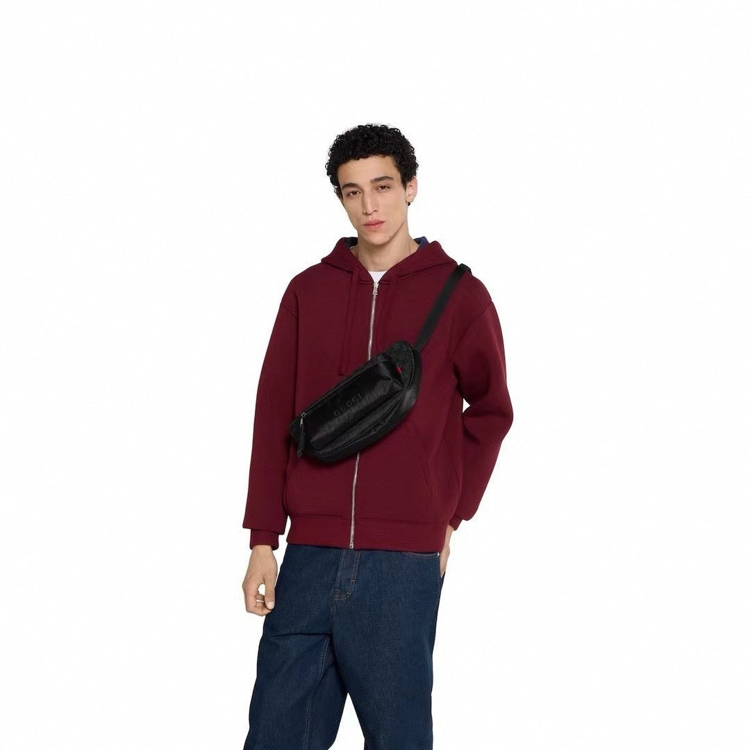 Gucci Black Belt/Crossbody Bag - image 8
