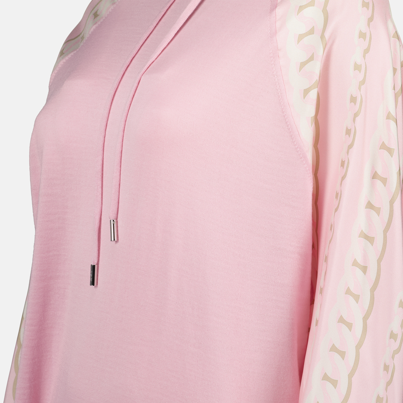 Versace La Greca Trim Hooded Knit Sweater - image 5