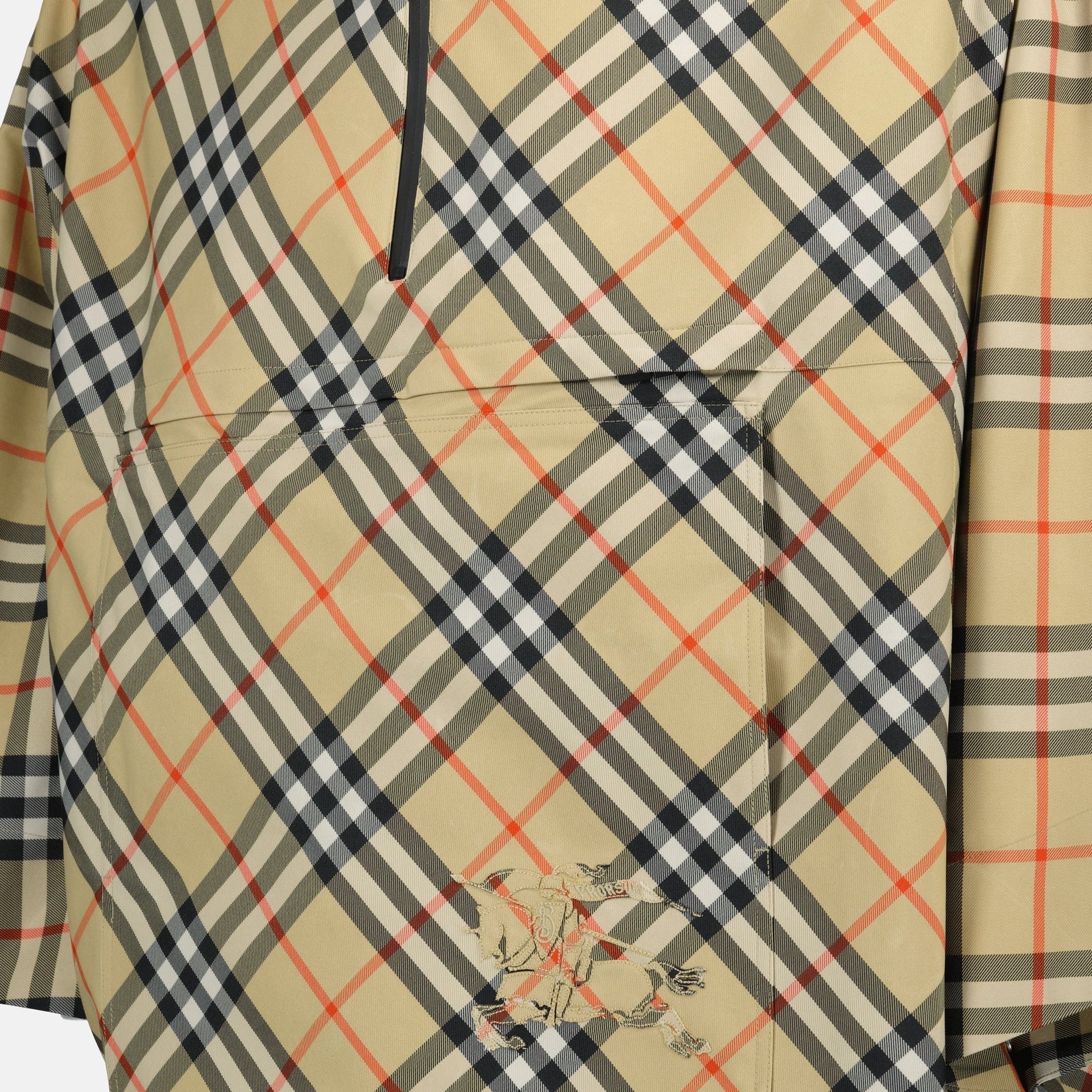 Burberry Check Plaid Cape - image 3