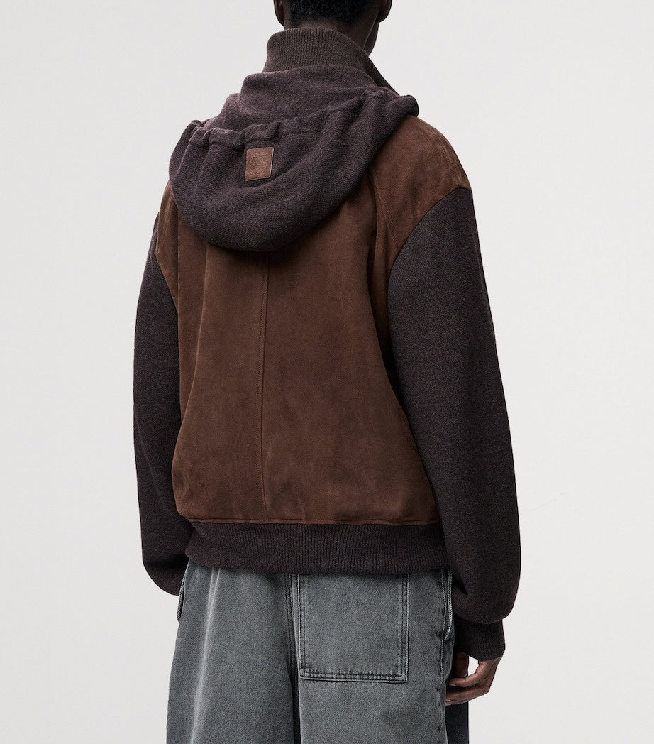 Loewe Luxury Hybrid Leather Jacket - image 3