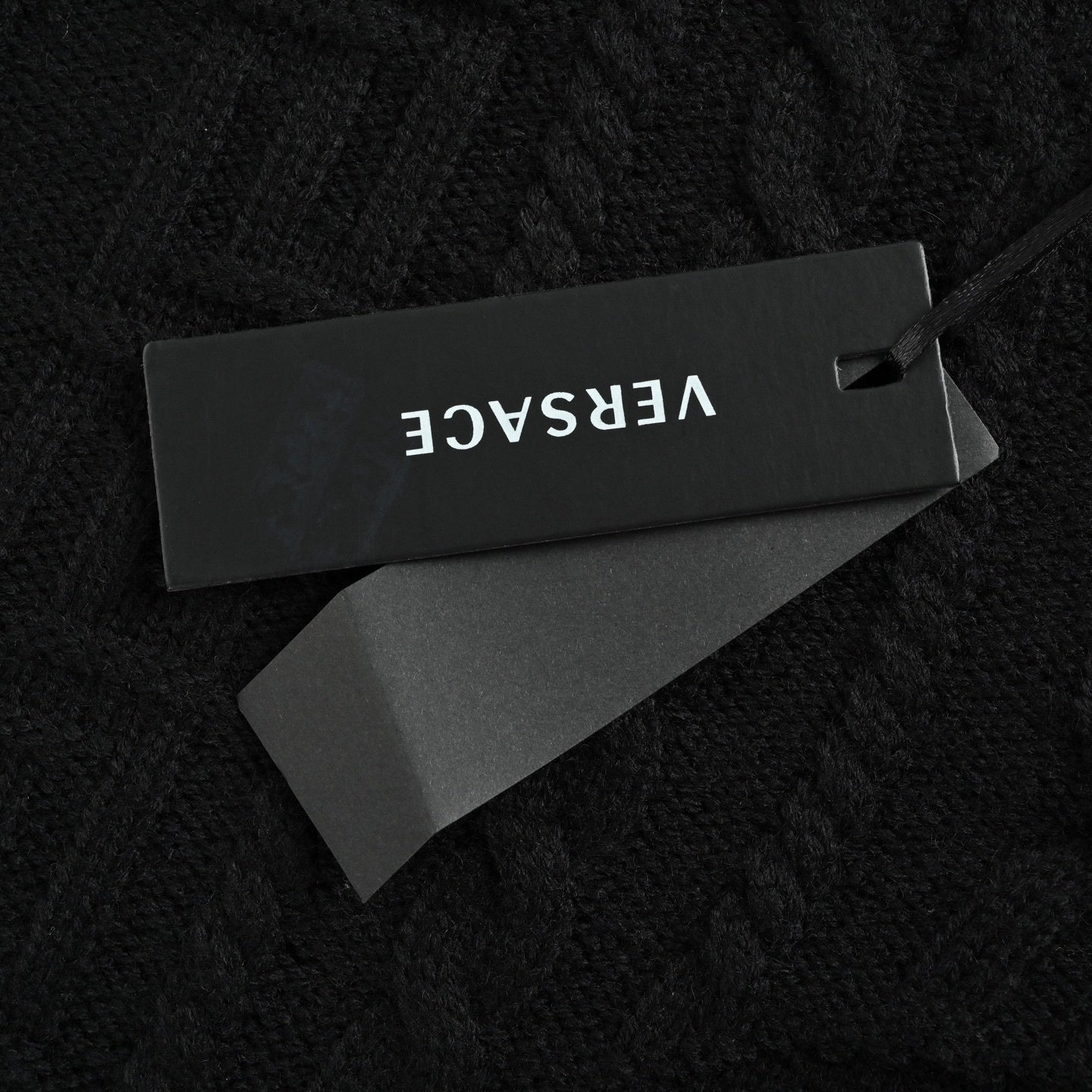 Versace Versace Medusa Cable-Knit Crew-Neck Sweater - image 8