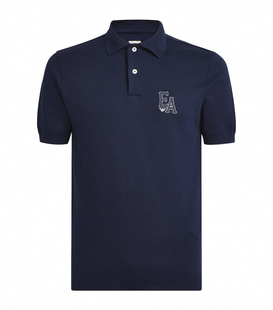 Emporio Armani EA Logo Cotton Polo Shirt