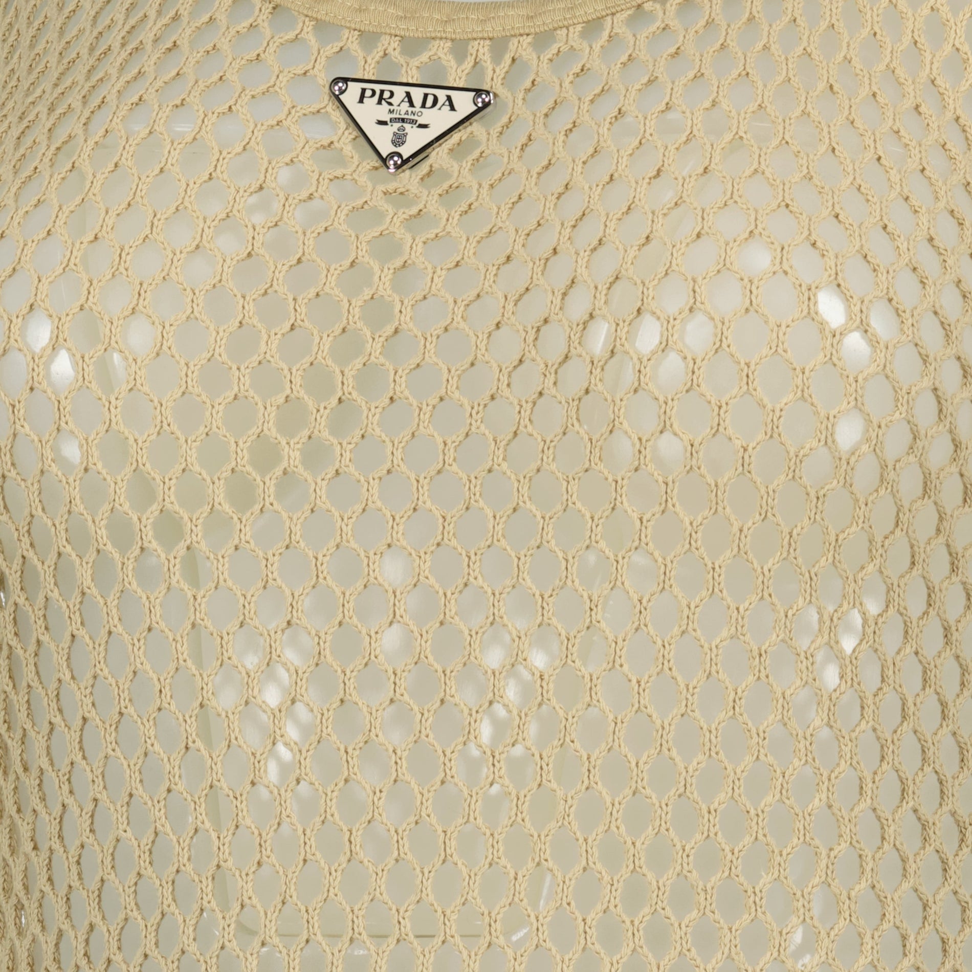 Prada Cotton Mesh Tank Top - image 5