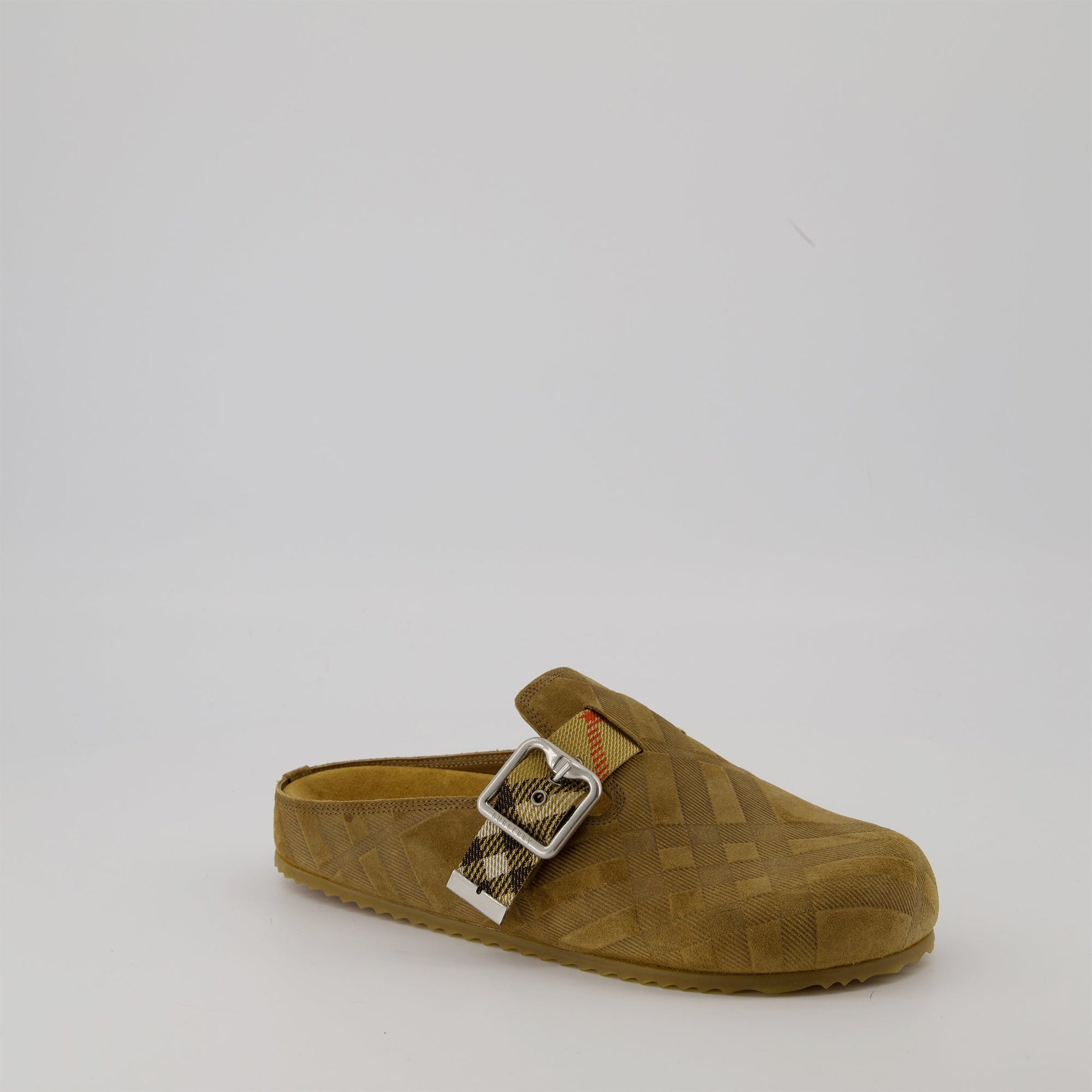 Burberry Check Buckle Clogs - image 2