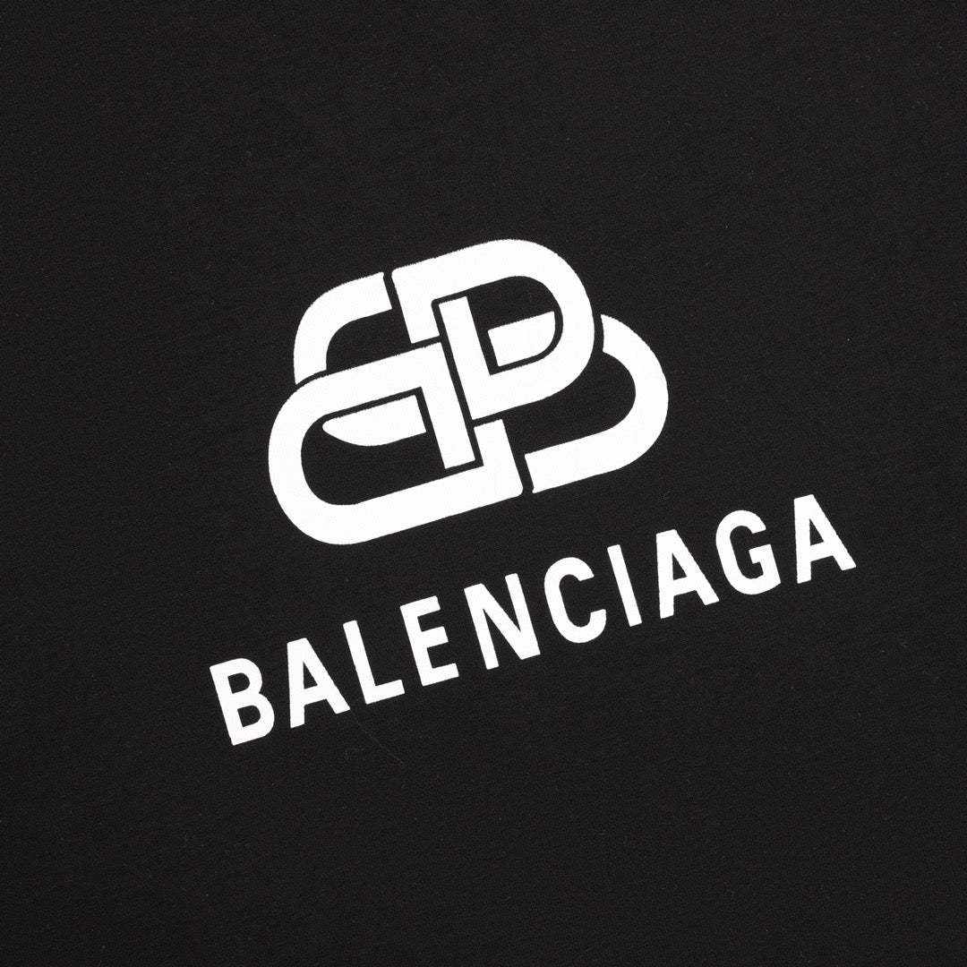 Balenciaga BB Logo Black T-Shirt - image 3