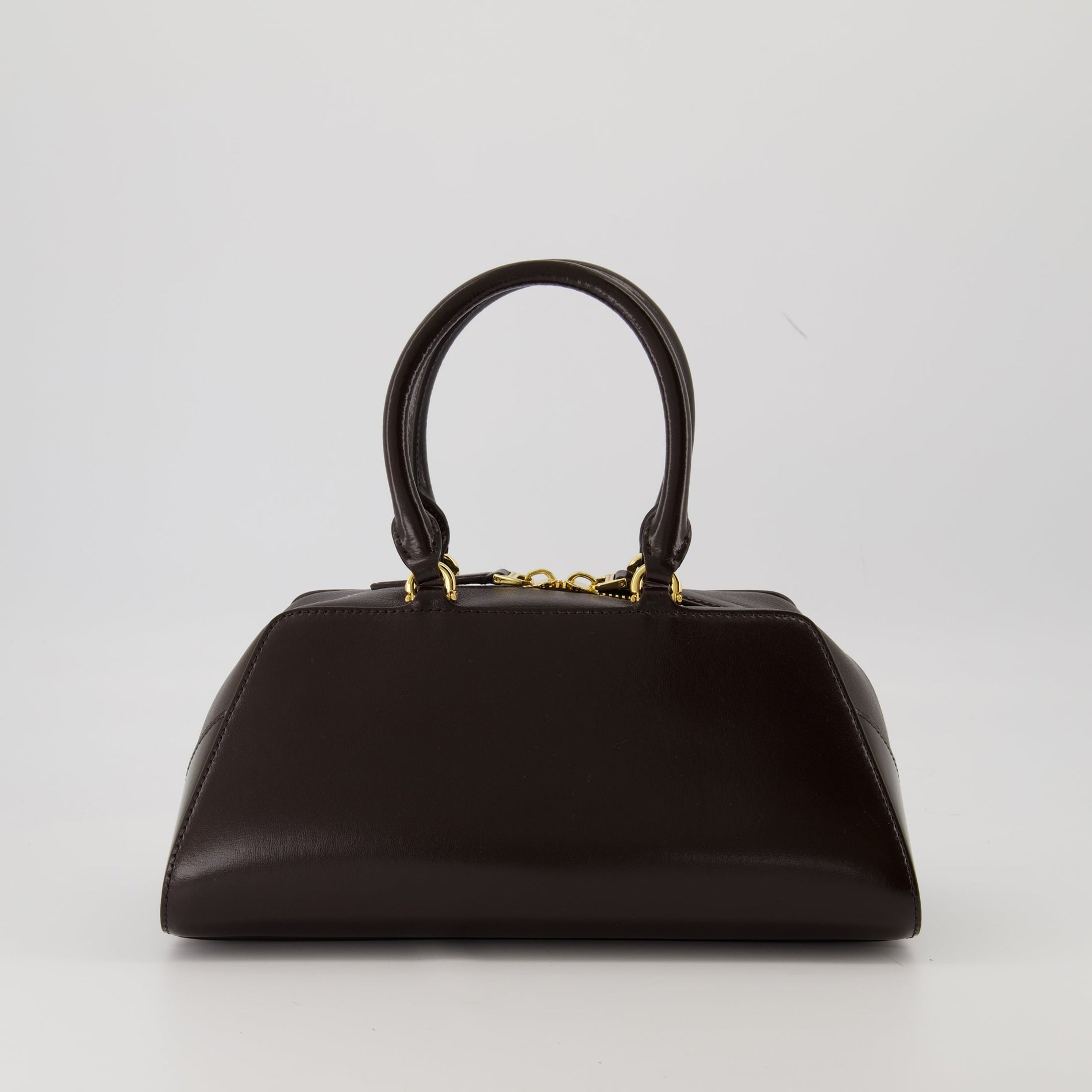 Givenchy Mini Antigona Top Handle Bag – Dark Brown - image 2