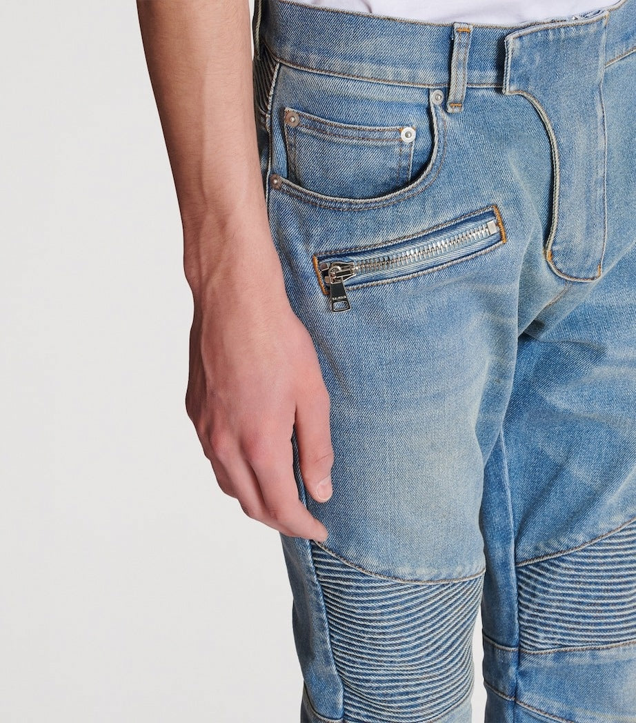 Balmain Biker Slim Jeans - image 6