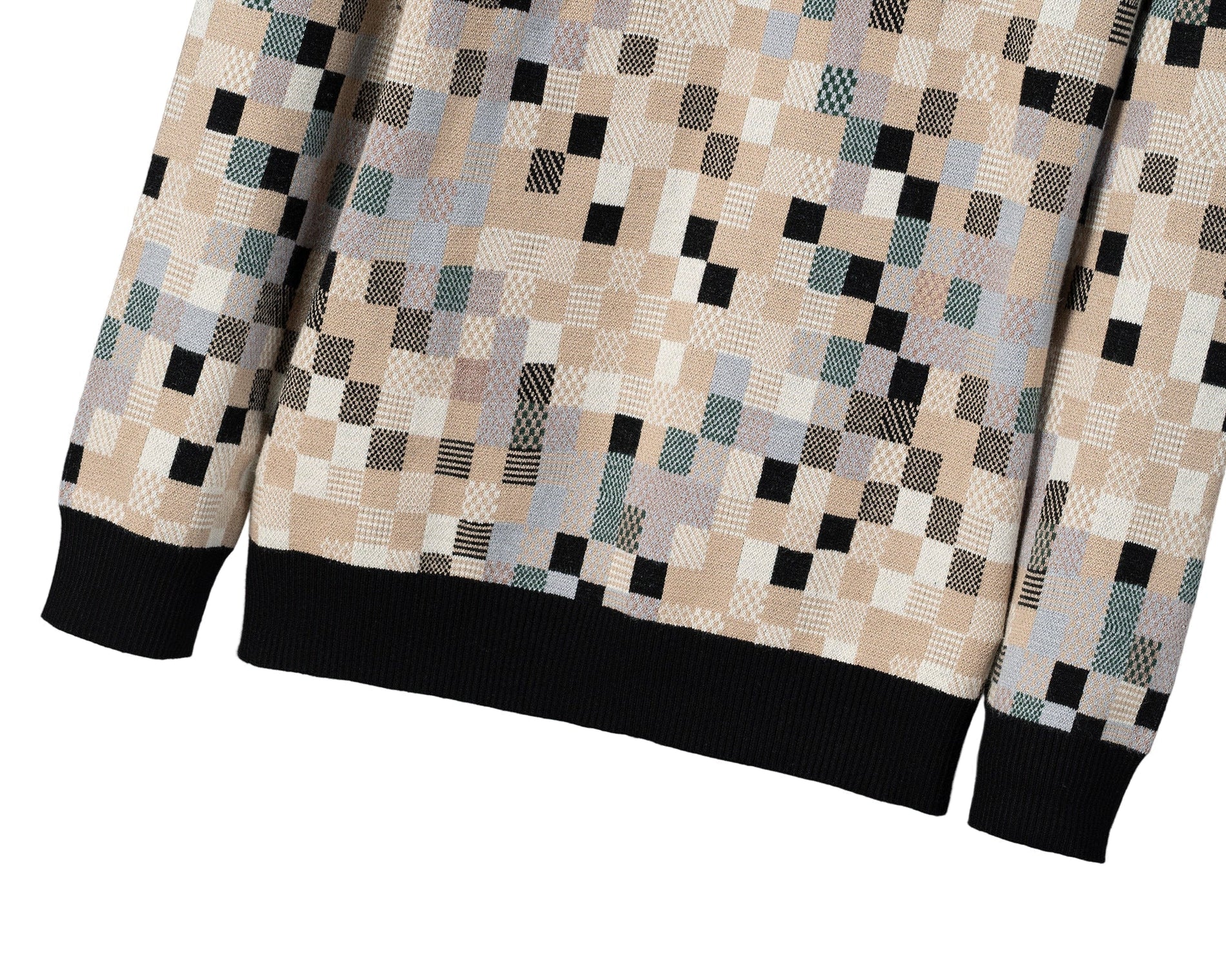 Louis Vuitton Pixel Mosaic Knit Crewneck Sweater - image 4