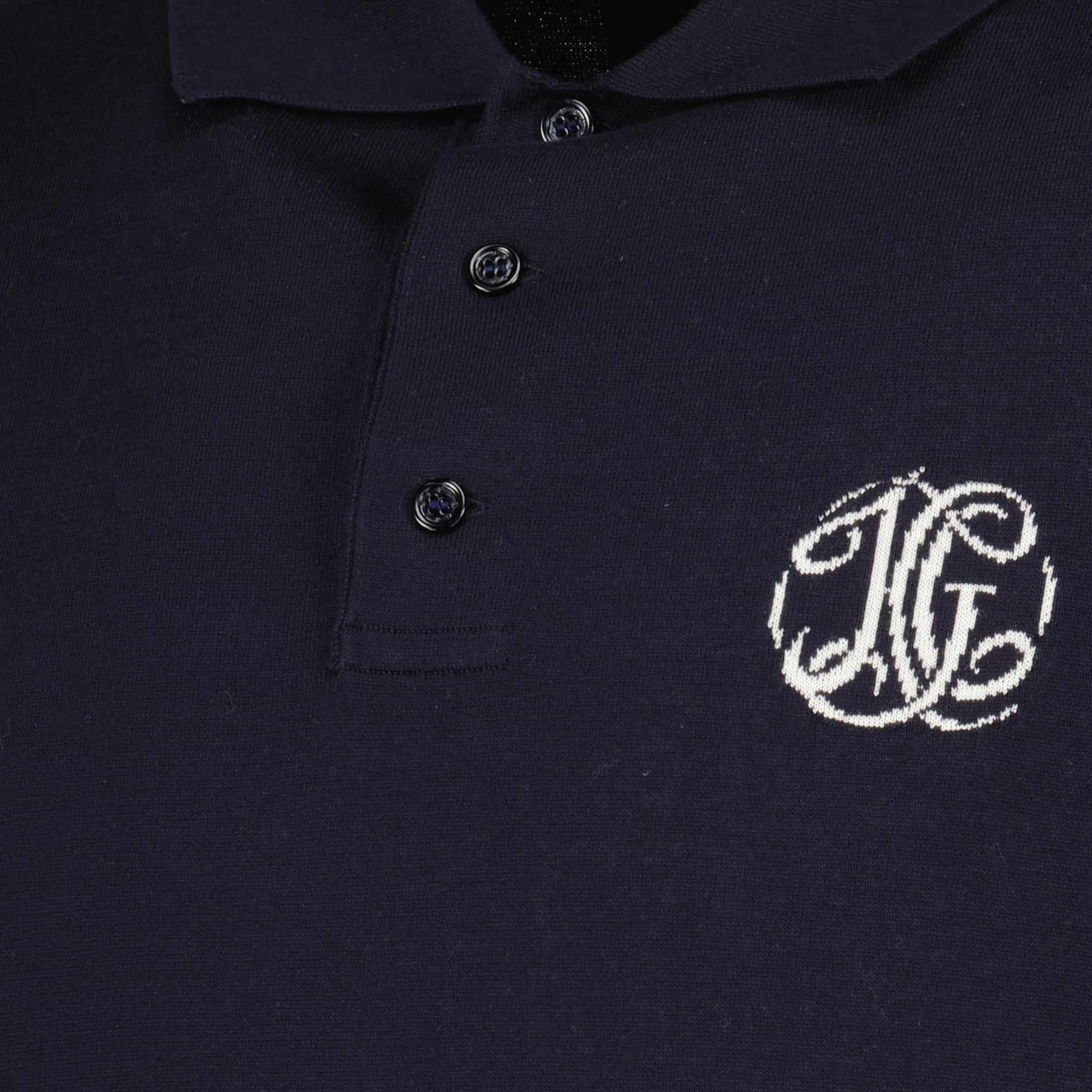 Givenchy Givenchy Navy Polo Shirt with Embroidered Monogram Logo - image 5