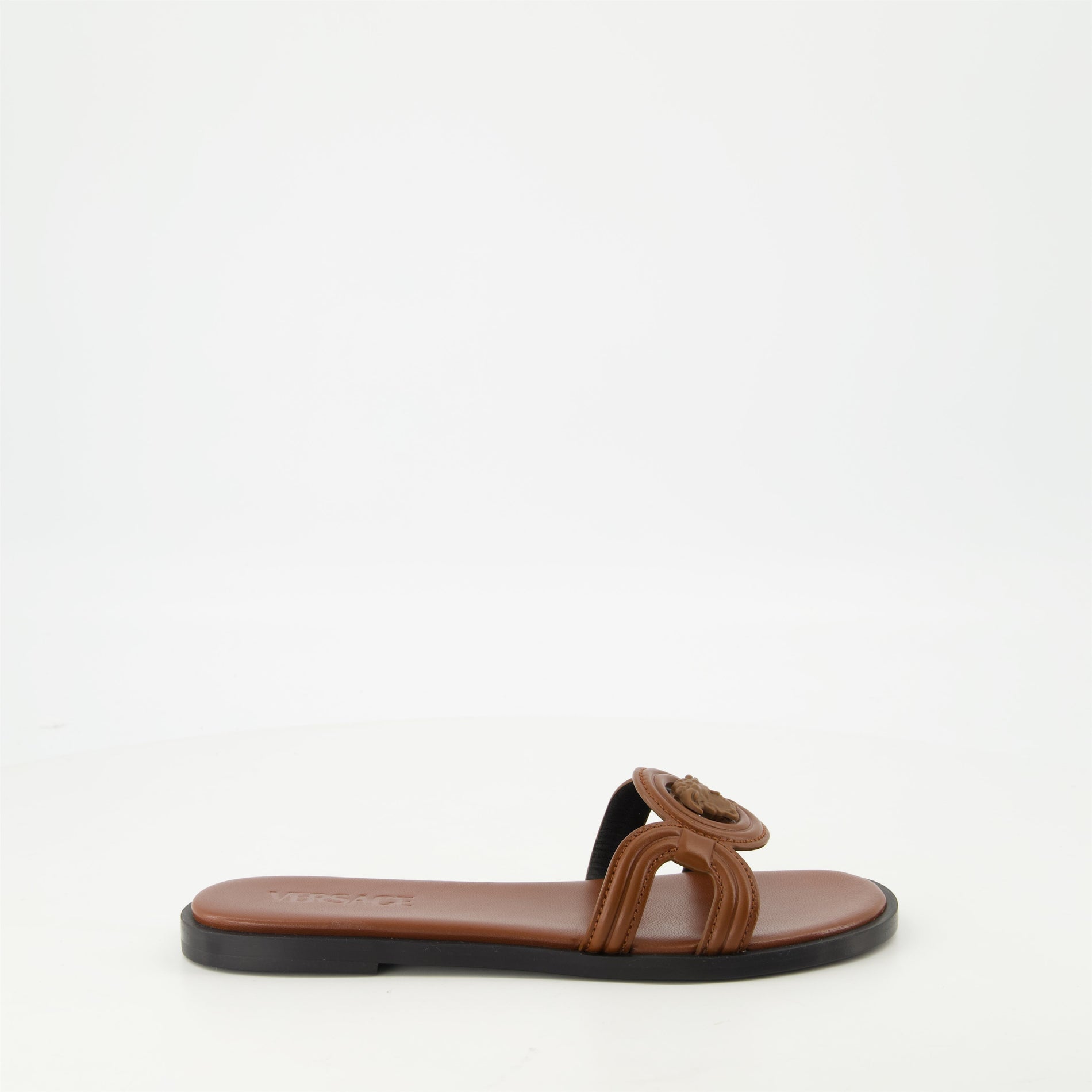 Versace Medusa Flat Slide Sandals