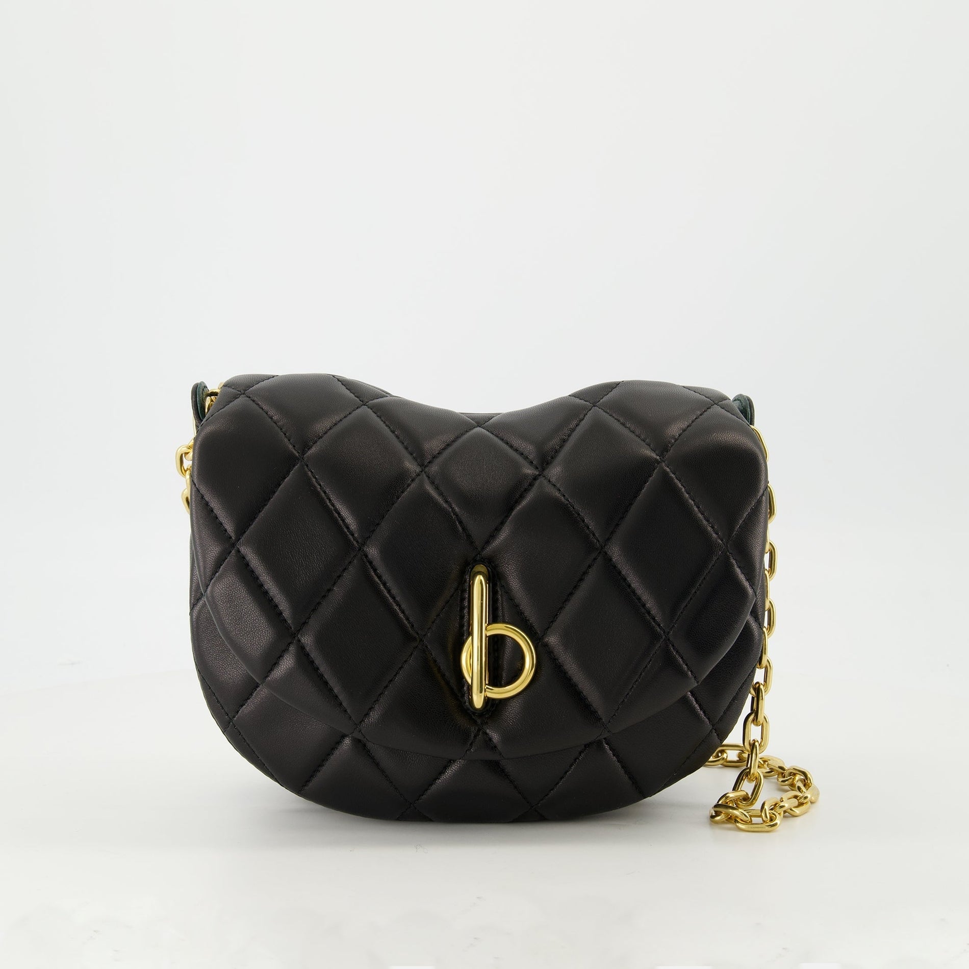 Burberry Quilted Leather Mini Chain Bag