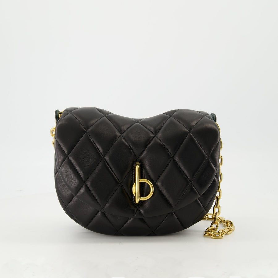 Burberry Quilted Leather Mini Chain Bag