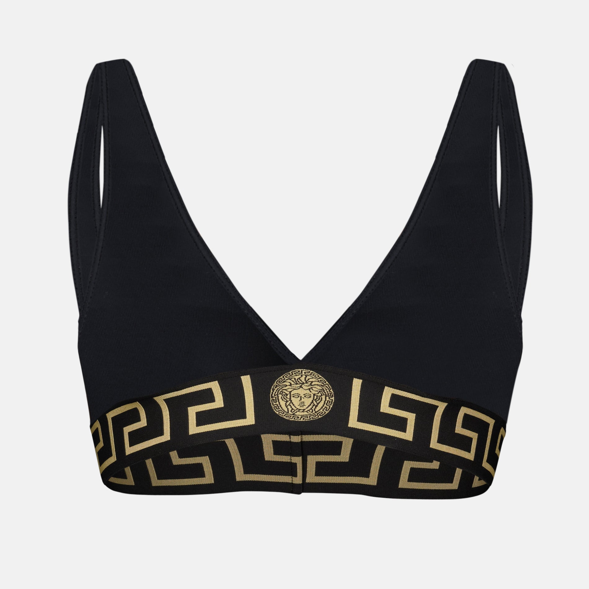 Versace Greca Border Bikini Top