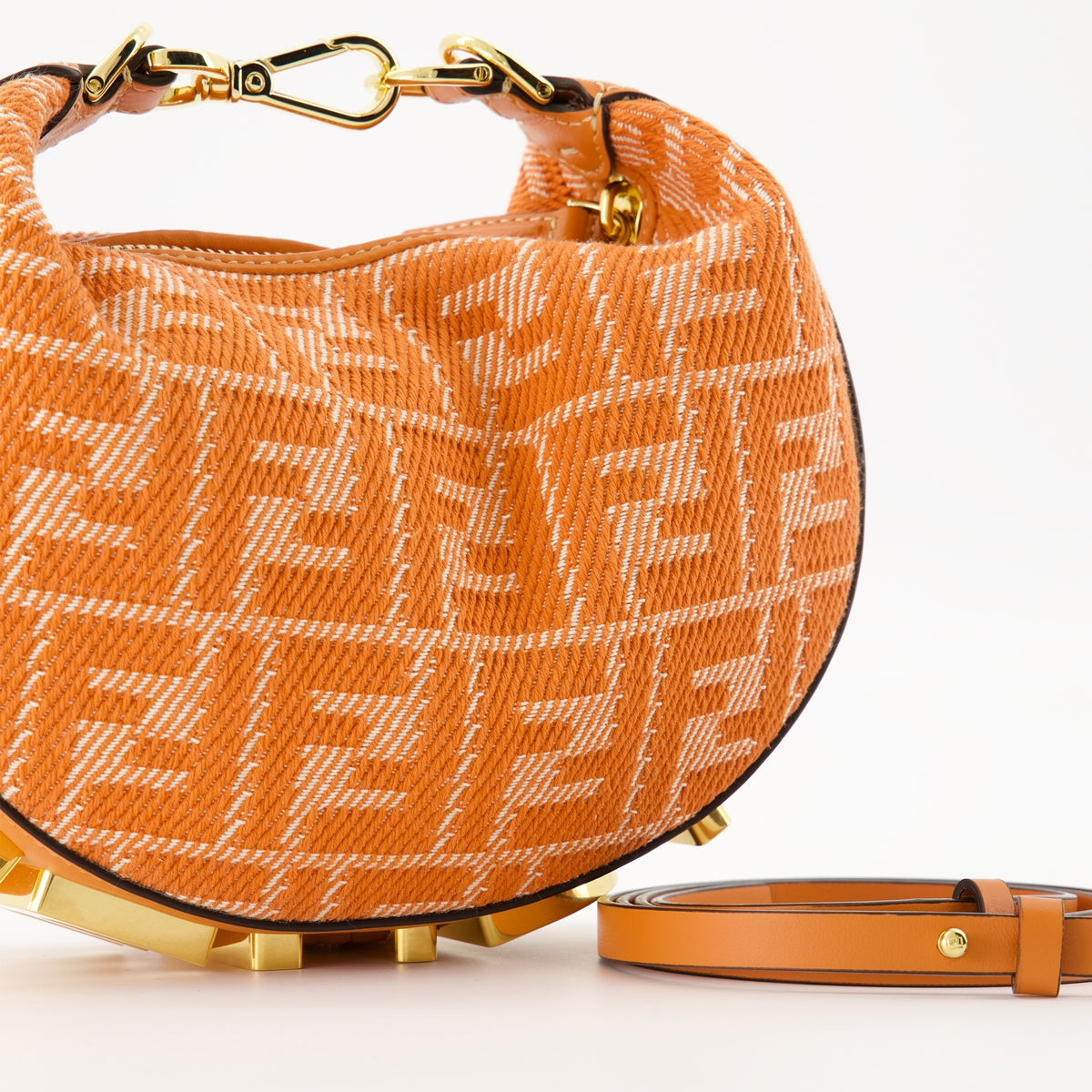 Fendi O’Lock Jacquard Mini Bag - image 4