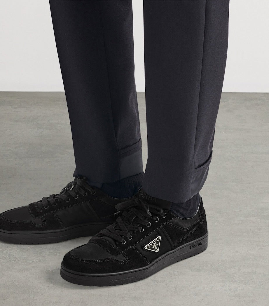 Prada Suede & Re-Nylon Downtown Sneakers - image 4