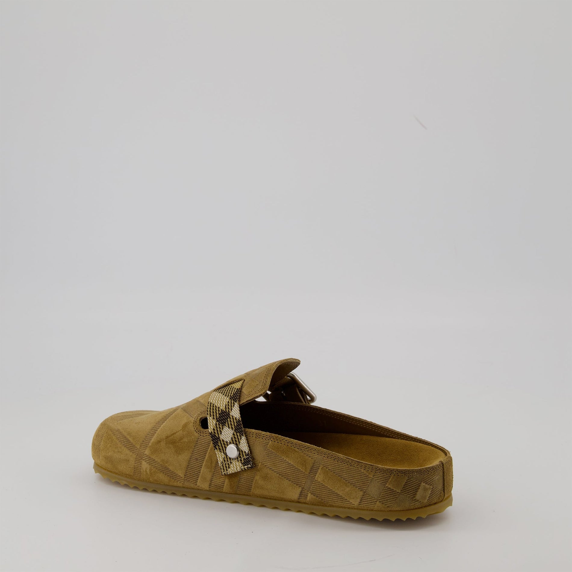 Burberry Check Buckle Clogs - image 3