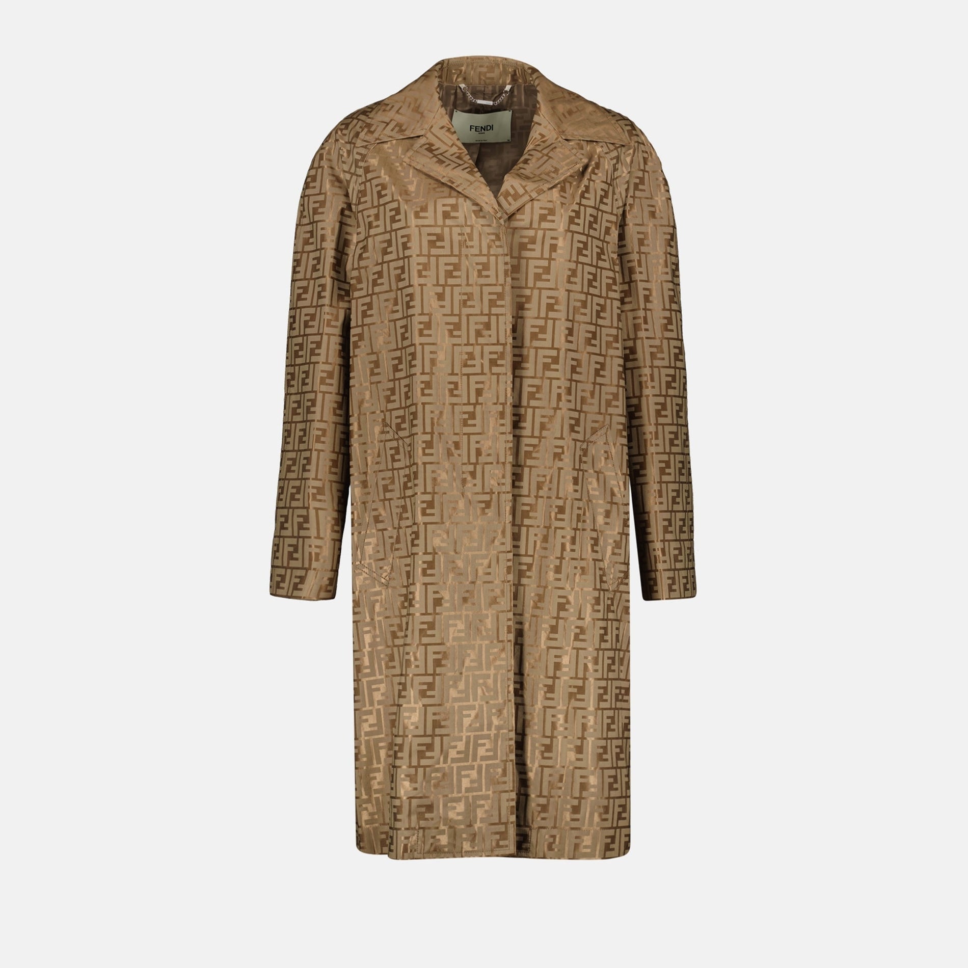 Fendi FF Jacquard Coat