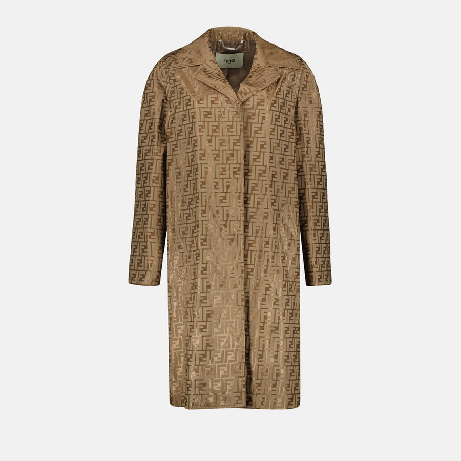 Fendi FF Jacquard Coat