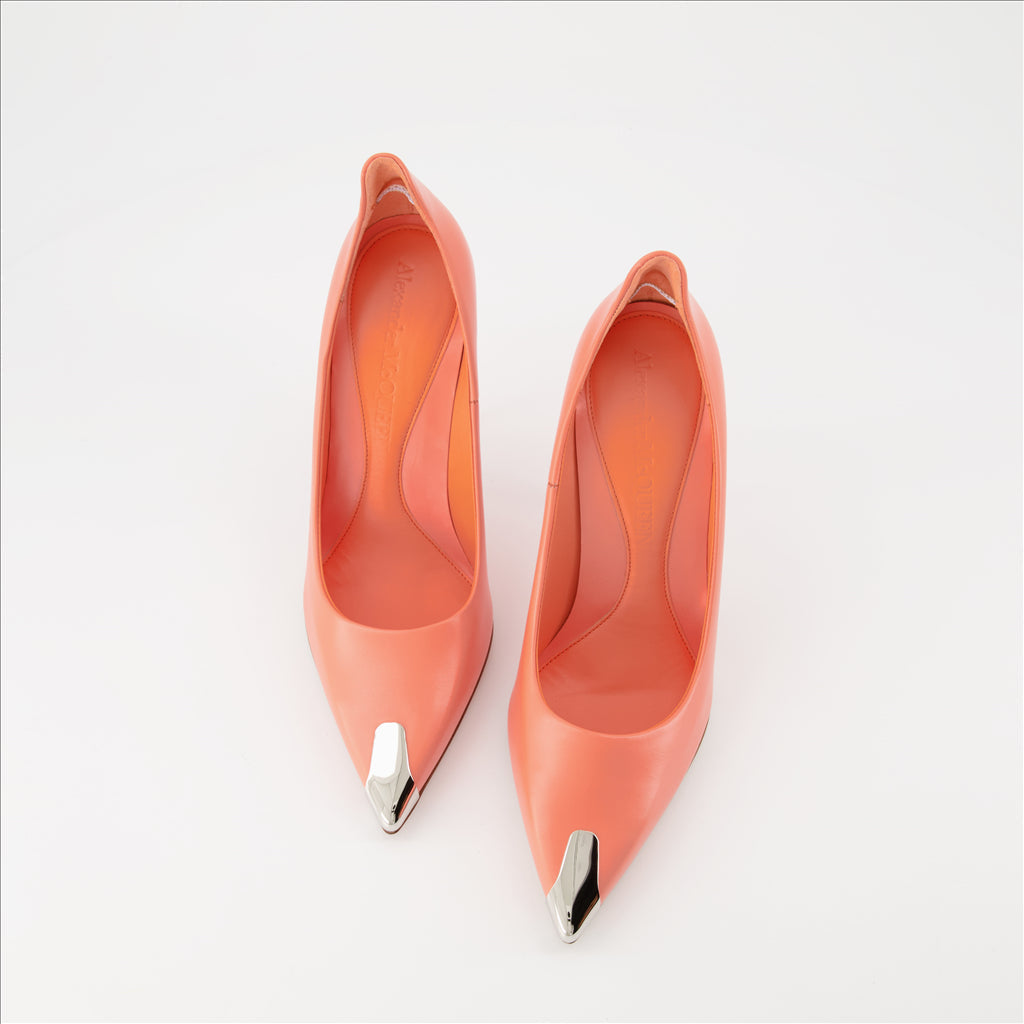 Alexander McQueen Punk Knife Pumps – Pink - image 6