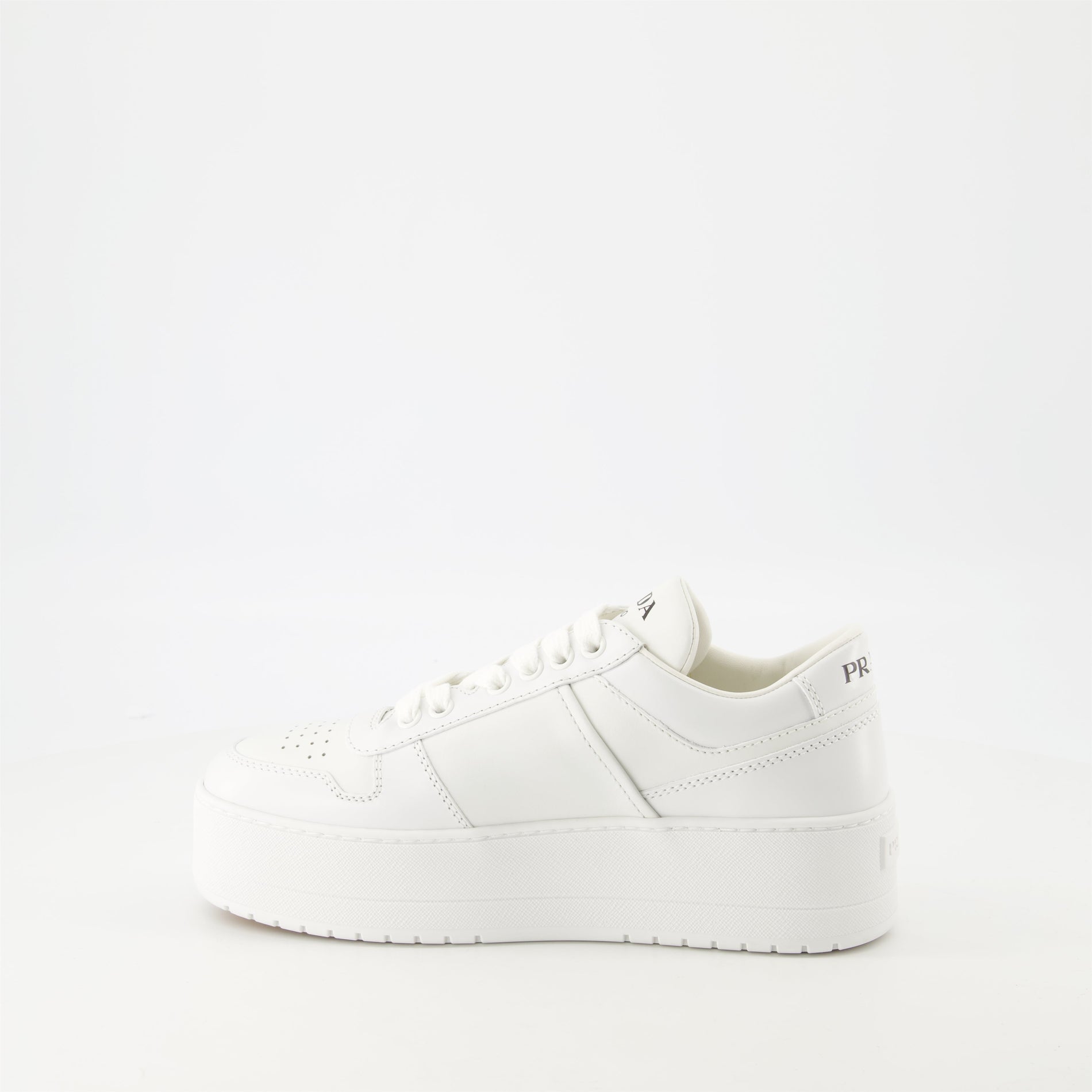 Prada All-White Platform Sneakers - image 3