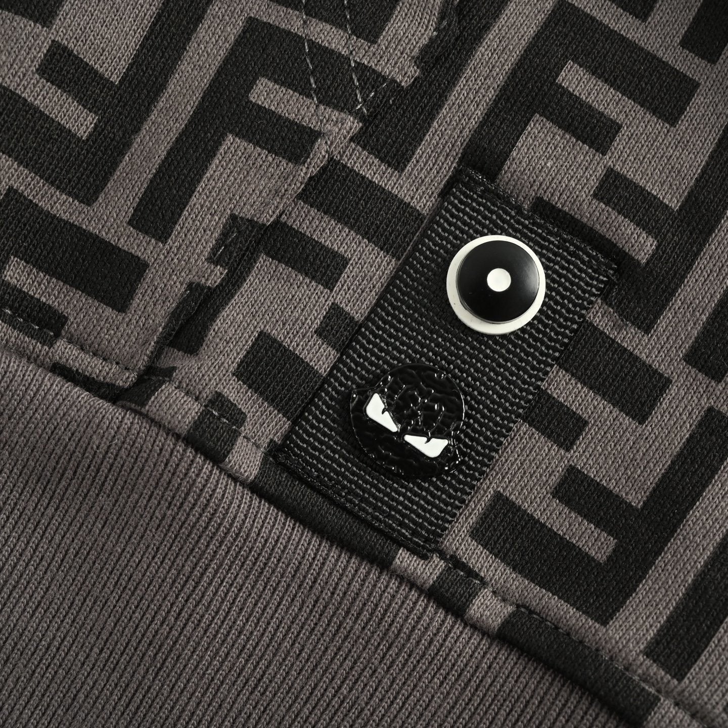 Fendi FF Monogram Hoodie - image 6