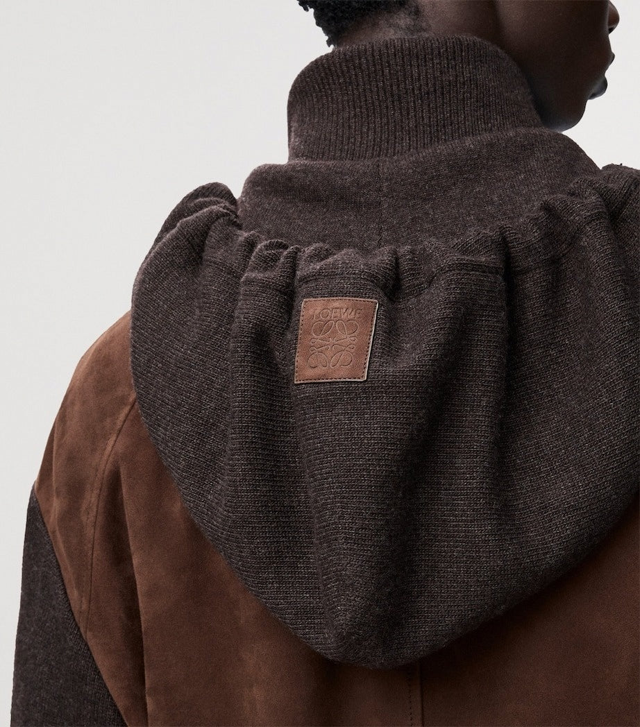 Loewe Luxury Hybrid Leather Jacket - image 5