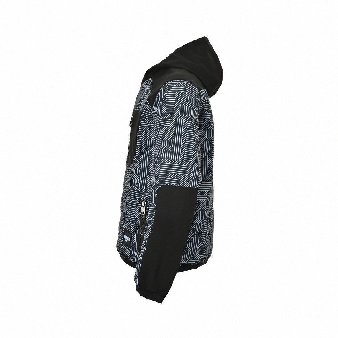 Fendi Geometric FF Hooded Jacket - image 2