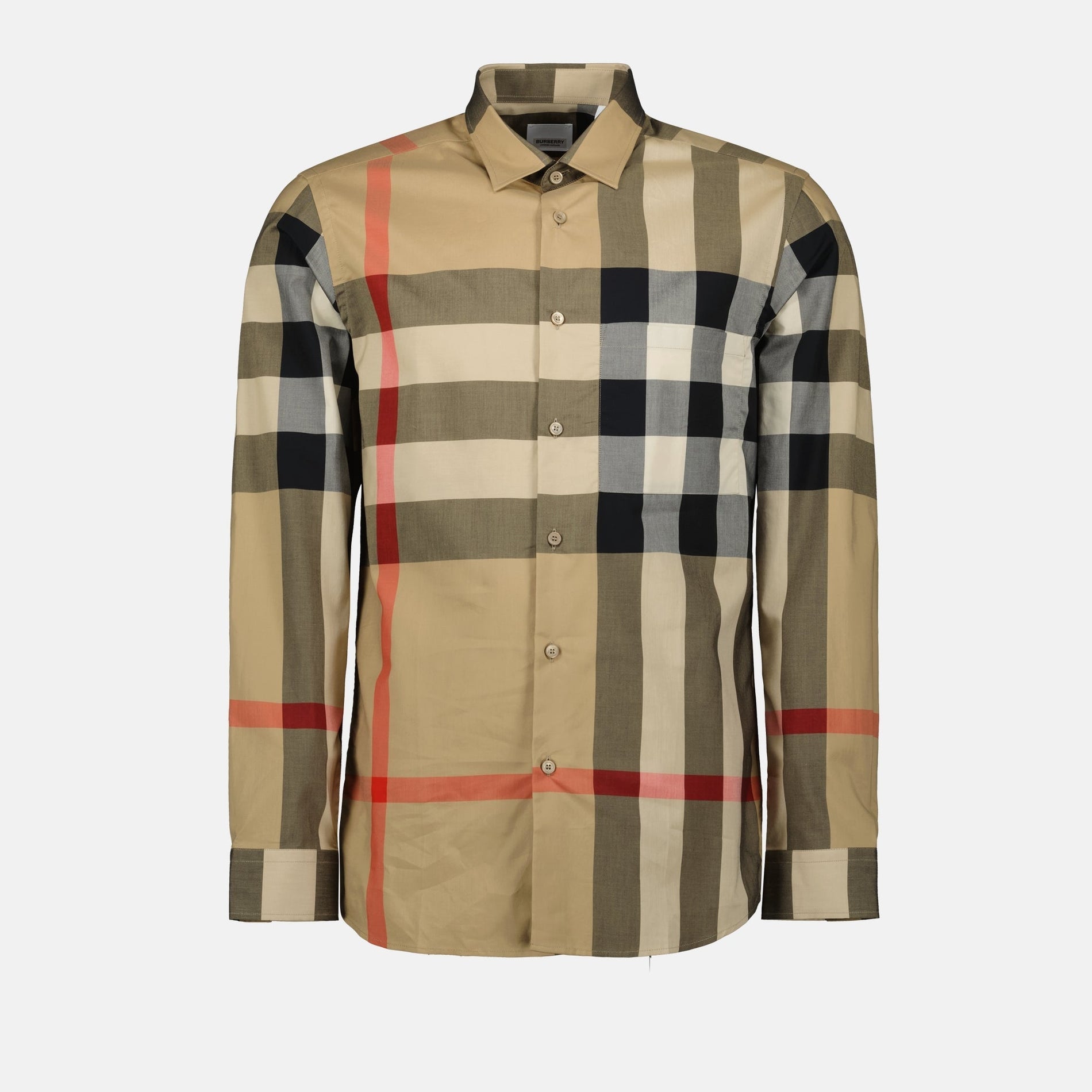Burberry Check Plaid Shirt
