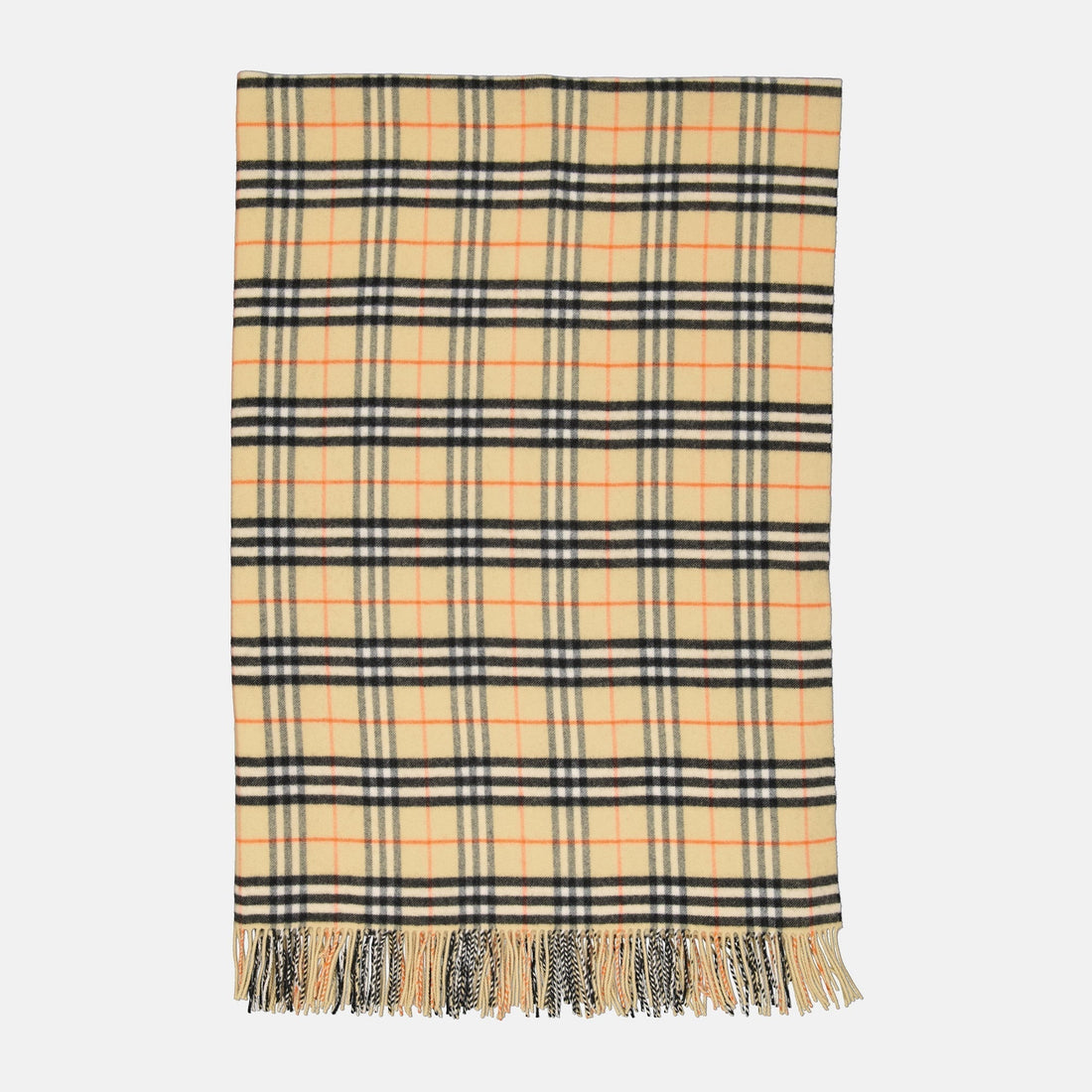 Classic Check Wool Blanket
