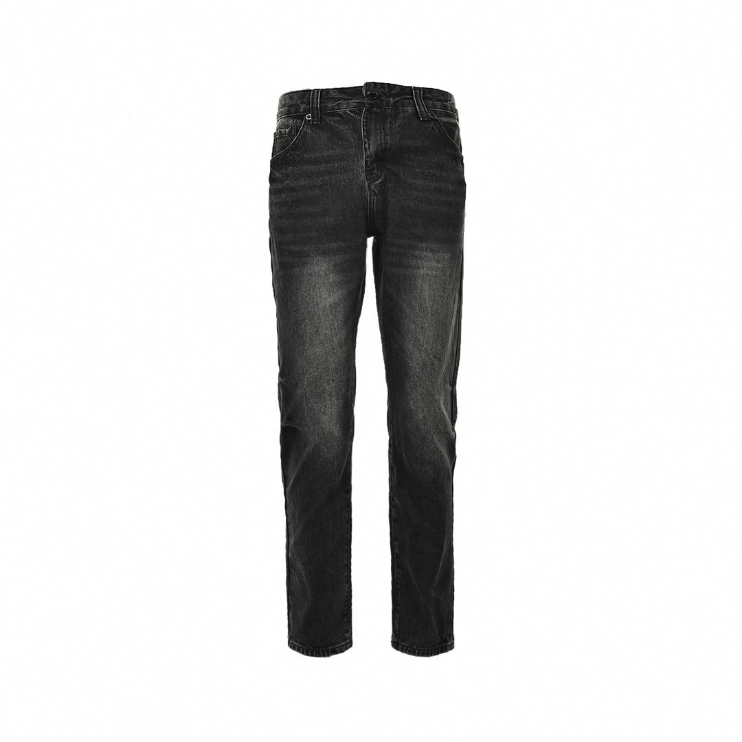 Prada Men's Faded Black Slim-Fit Denim Jeans